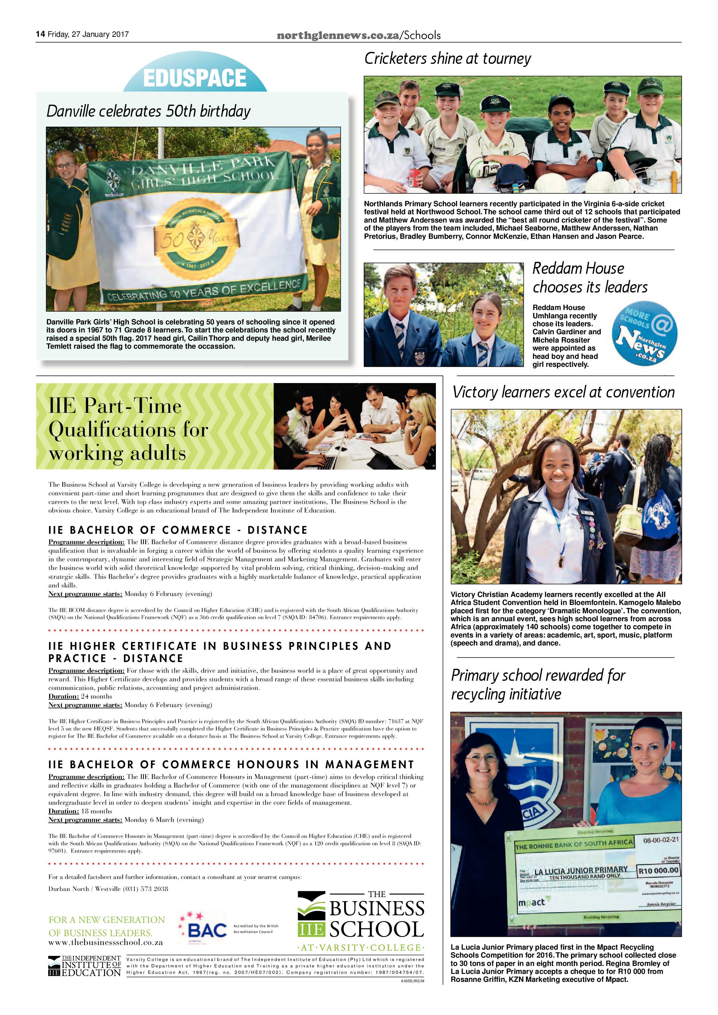 Northglen News 27 January 2017 page 14