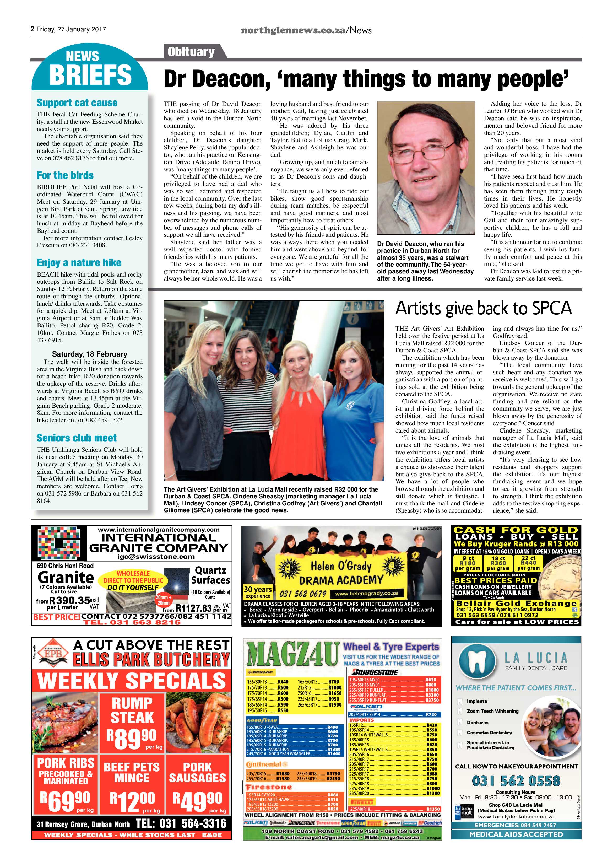Northglen News 27 January 2017 page 2