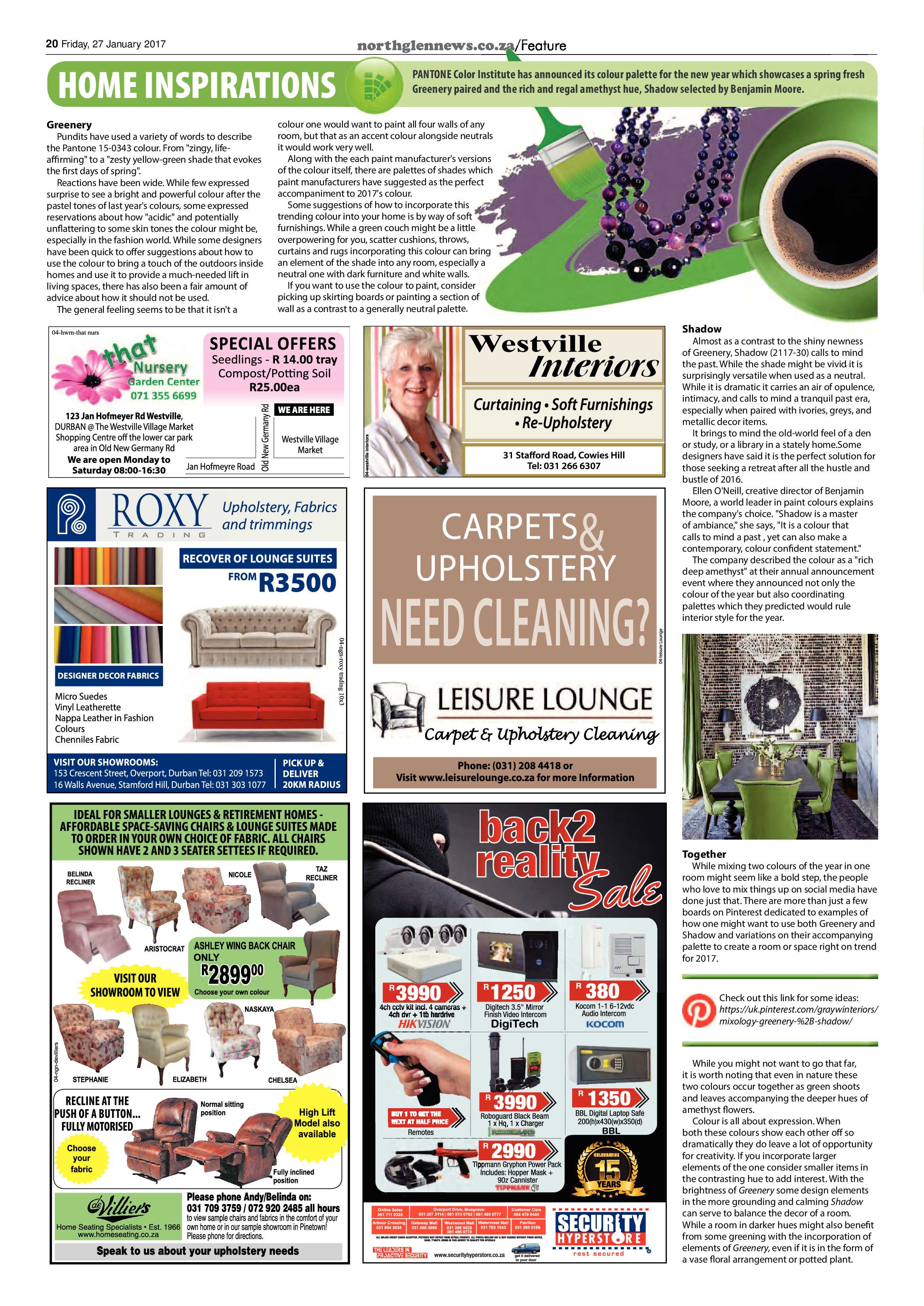 Northglen News 27 January 2017 page 20