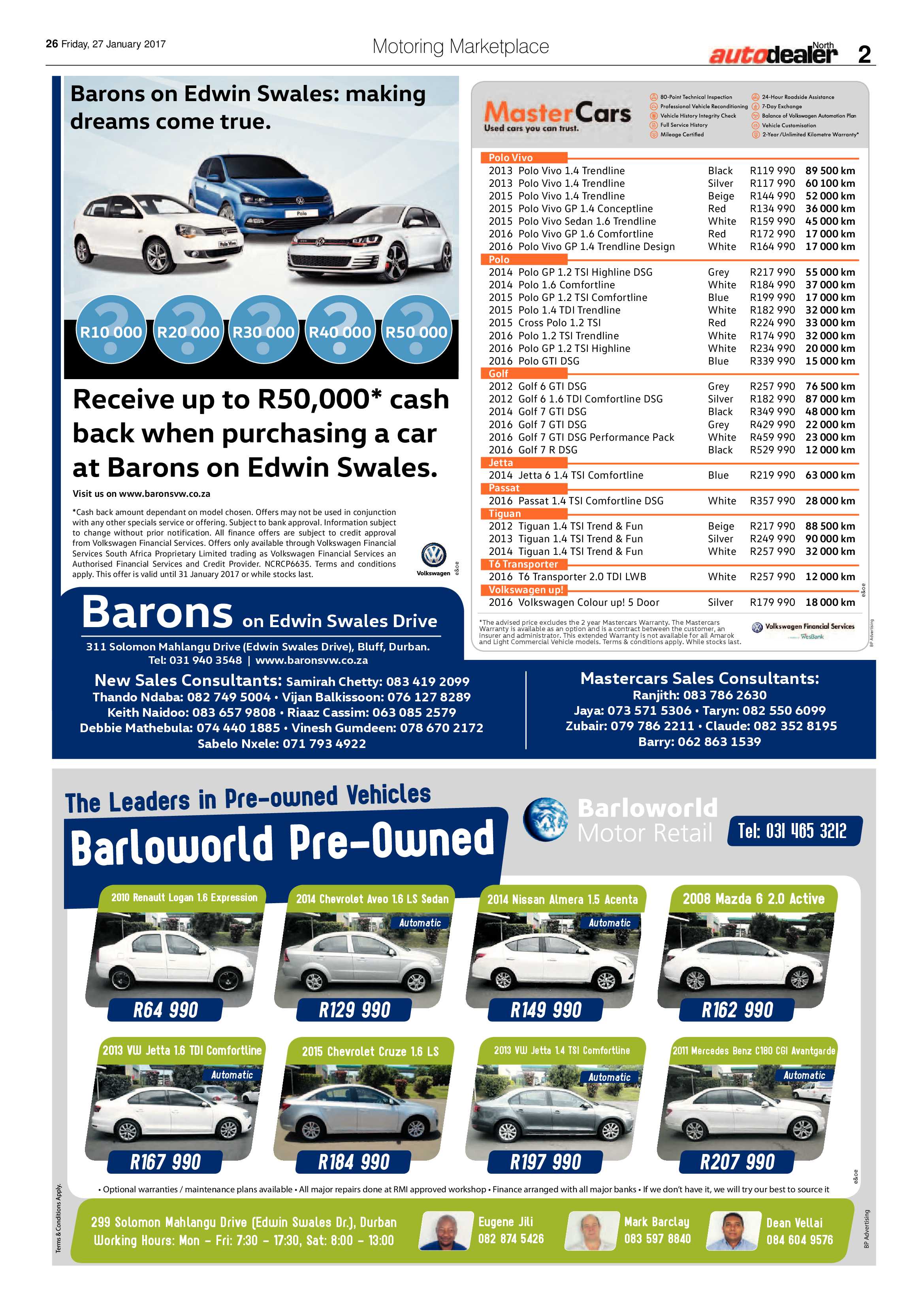 Northglen News 27 January 2017 page 26