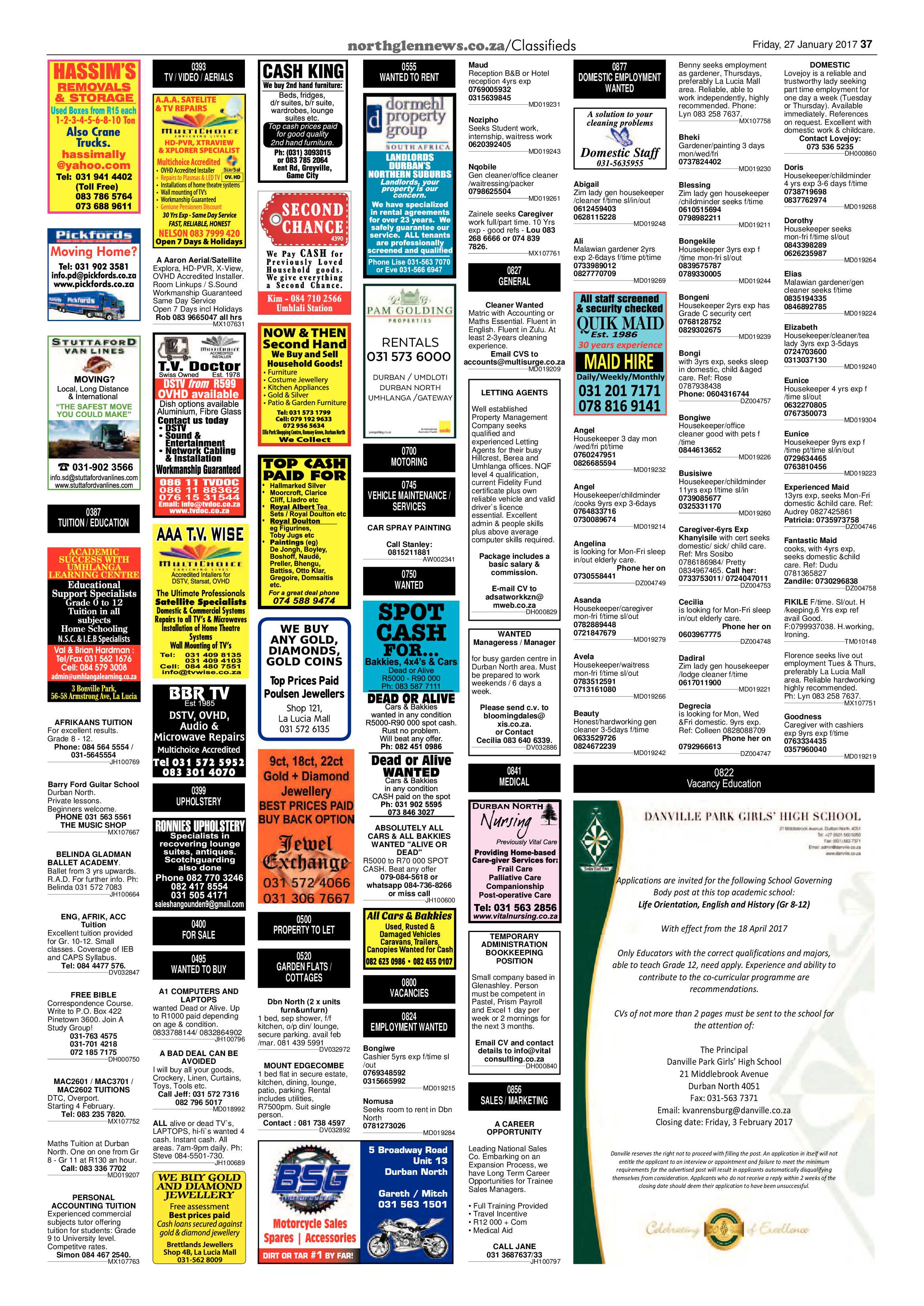 Northglen News 27 January 2017 page 37