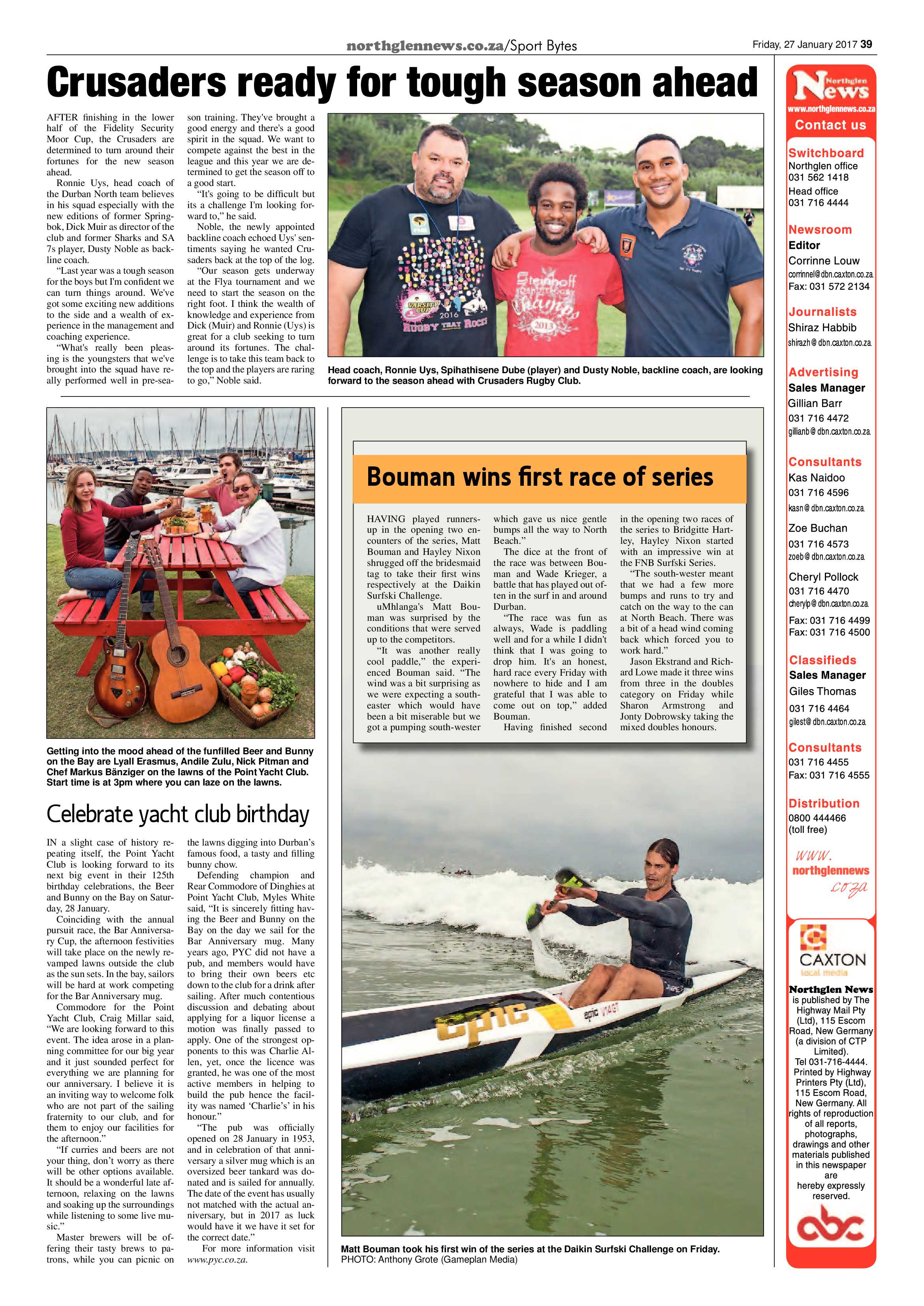 Northglen News 27 January 2017 page 39