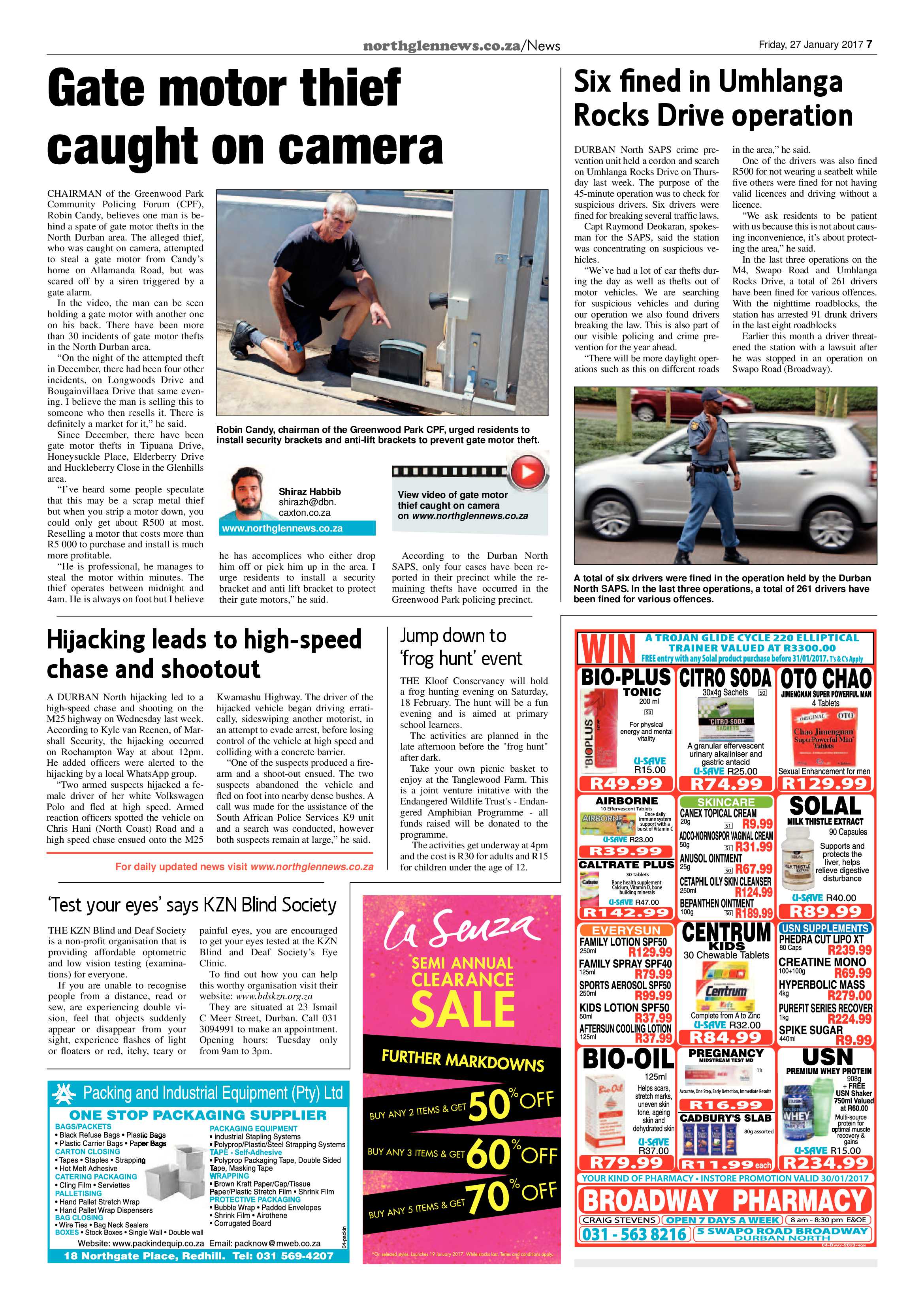 Northglen News 27 January 2017 page 7