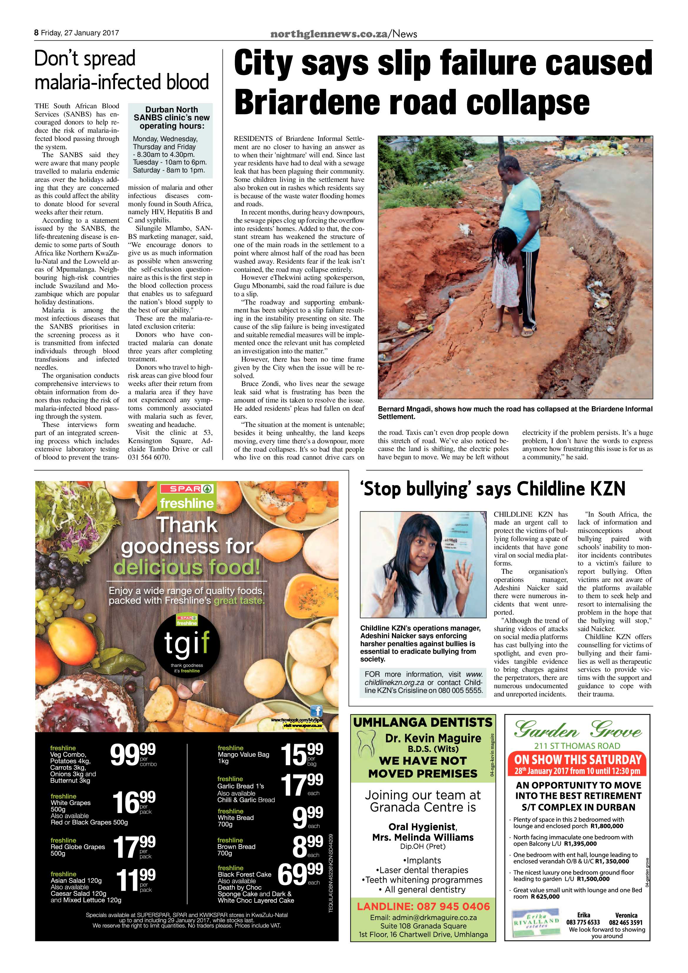 Northglen News 27 January 2017 page 8
