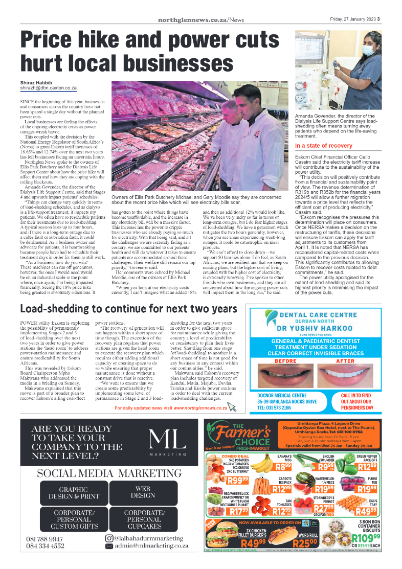 Northglen News – 27 January 2023 page 3