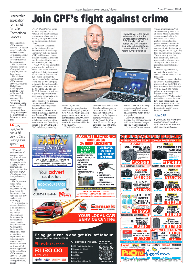 Northglen News – 27 January 2023 page 5
