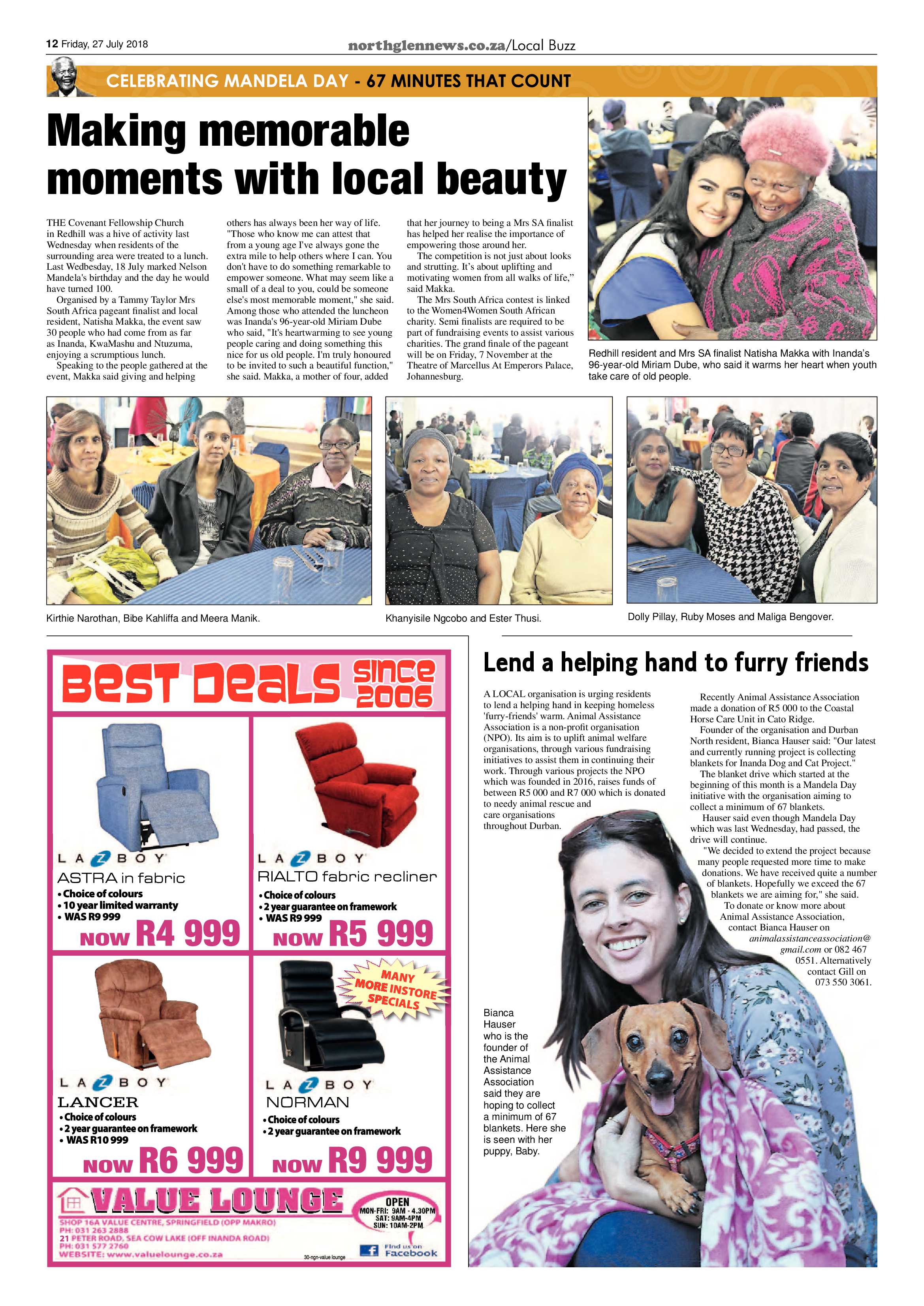 Northglen News 27 July 2018 page 12