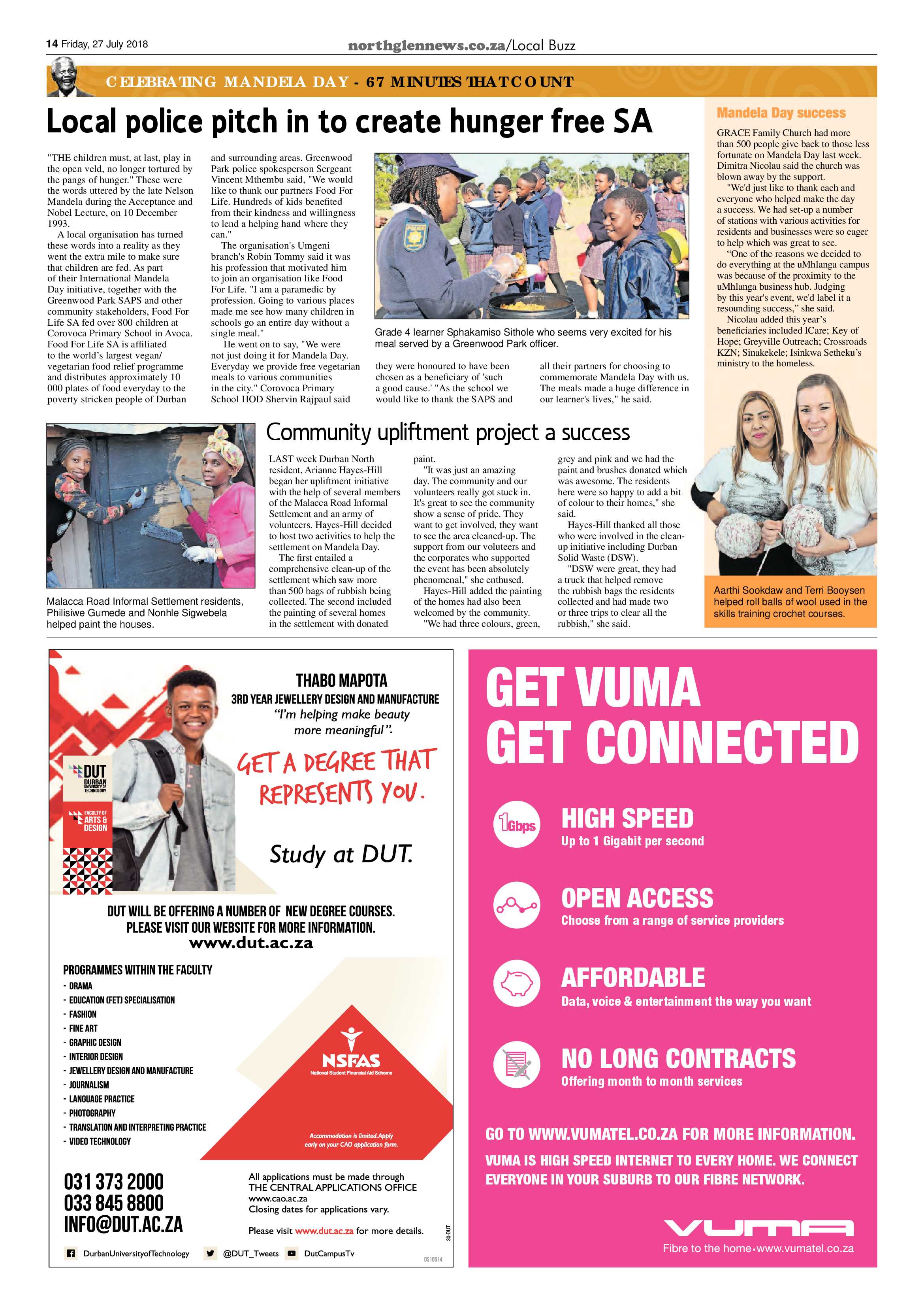 Northglen News 27 July 2018 page 14