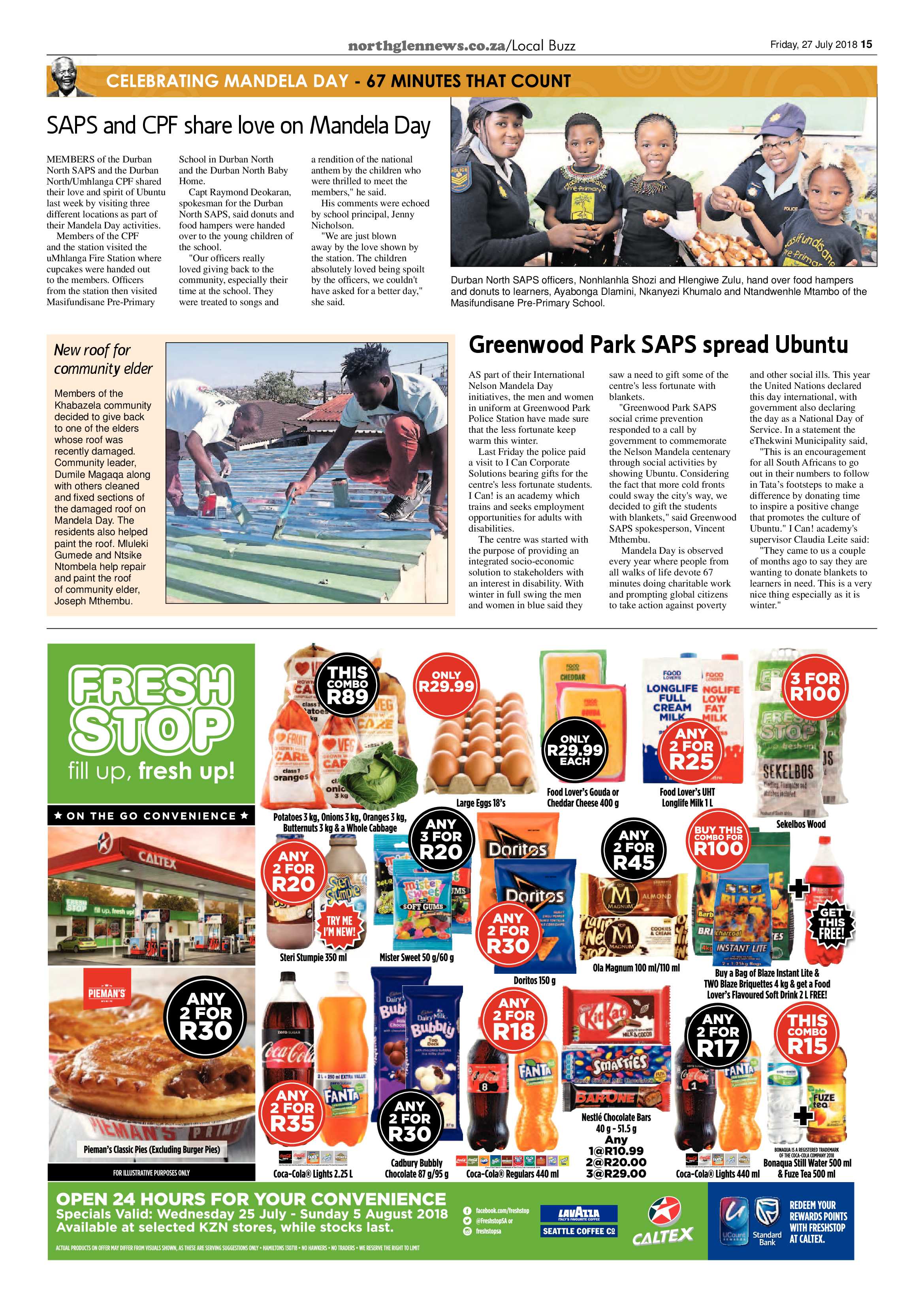 Northglen News 27 July 2018 page 15