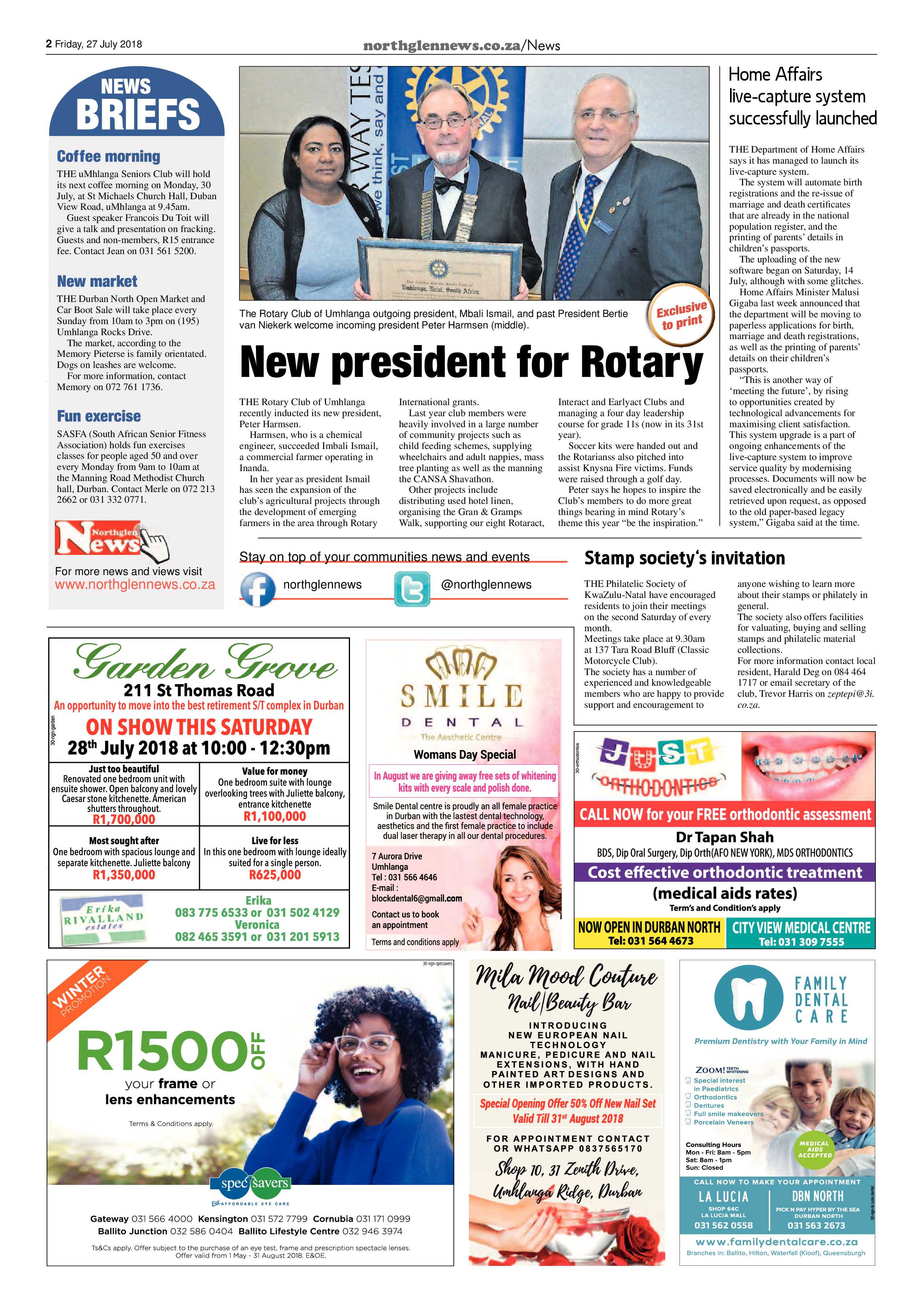 Northglen News 27 July 2018 page 2