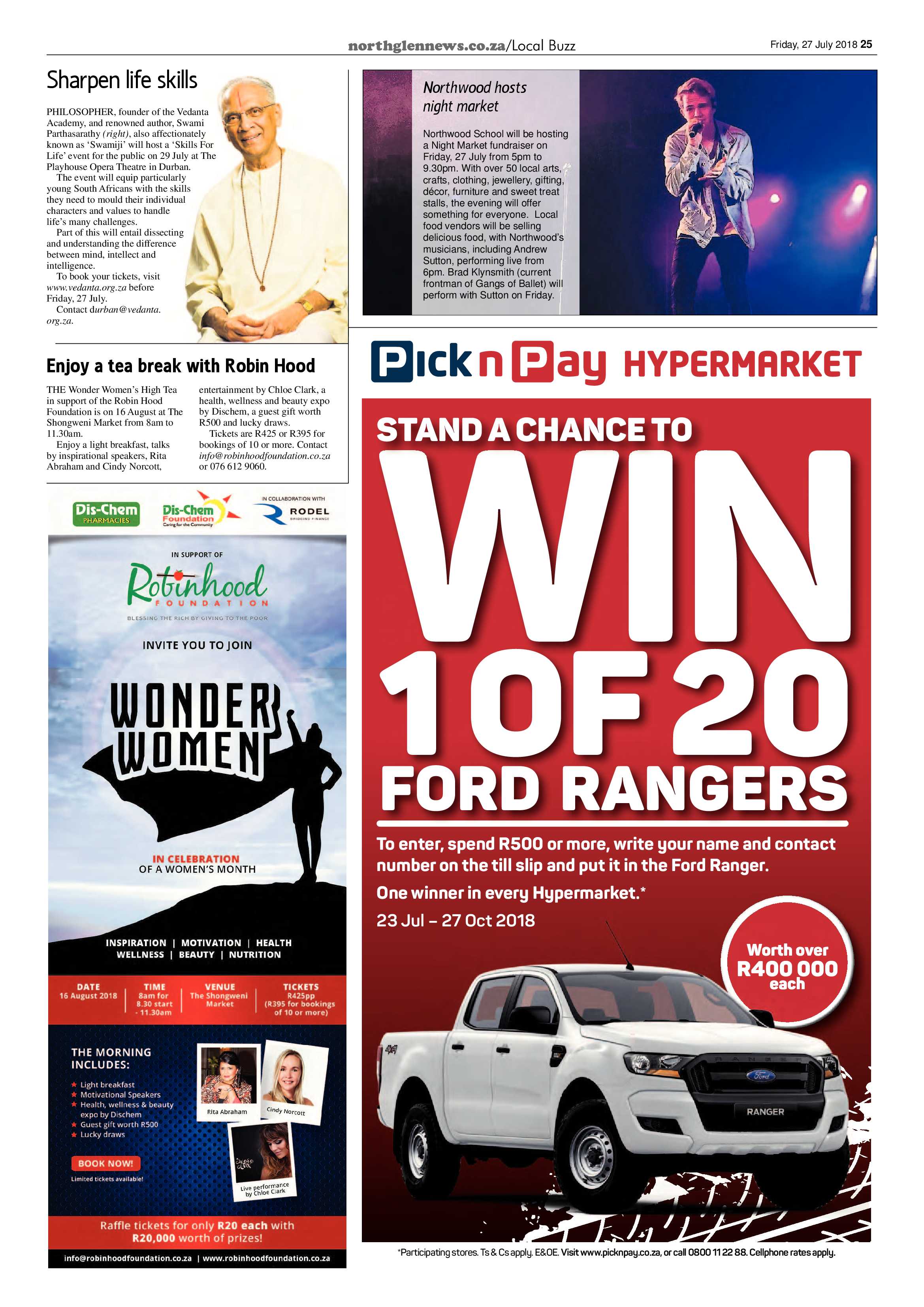 Northglen News 27 July 2018 page 25