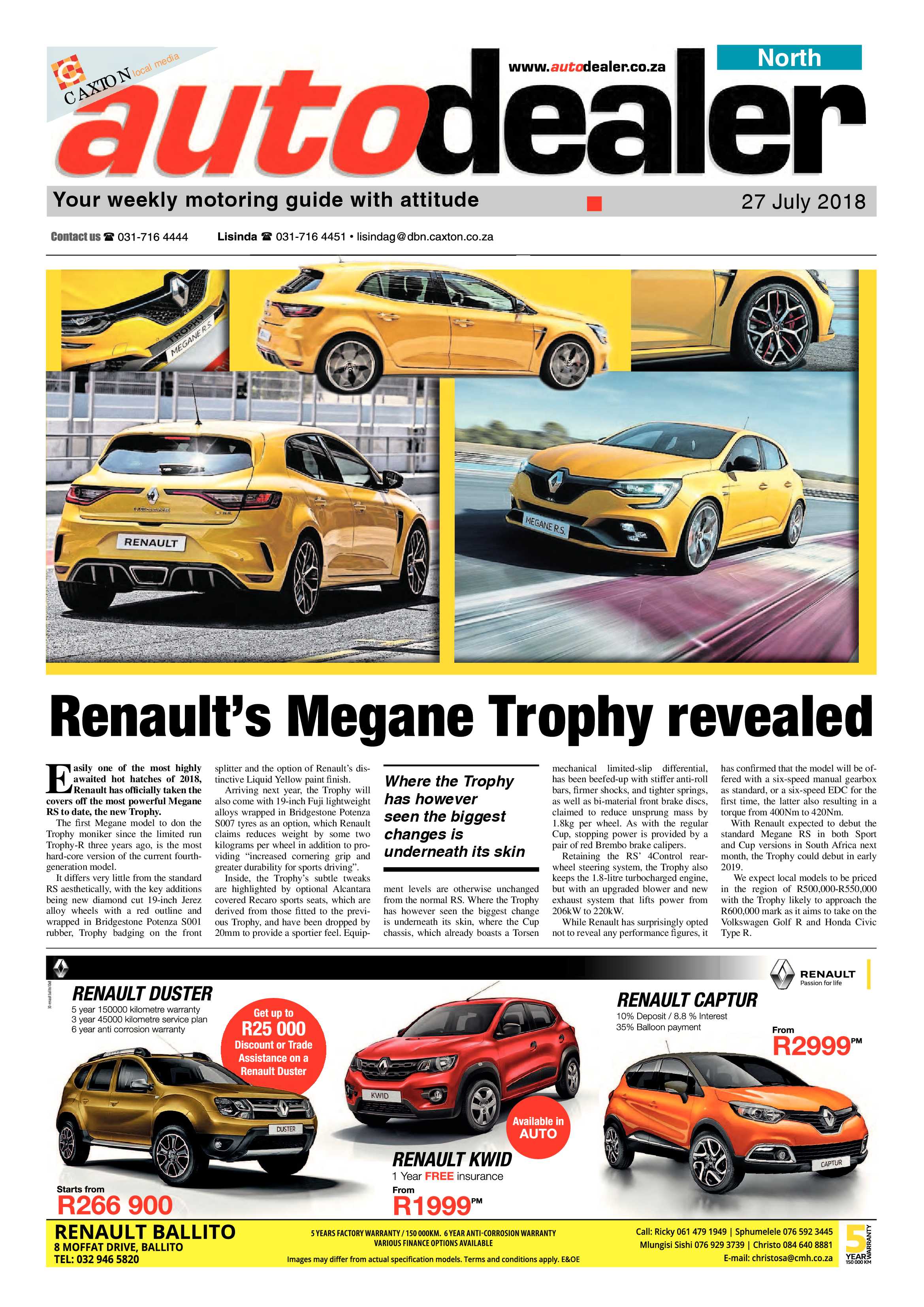 Northglen News 27 July 2018 page 27