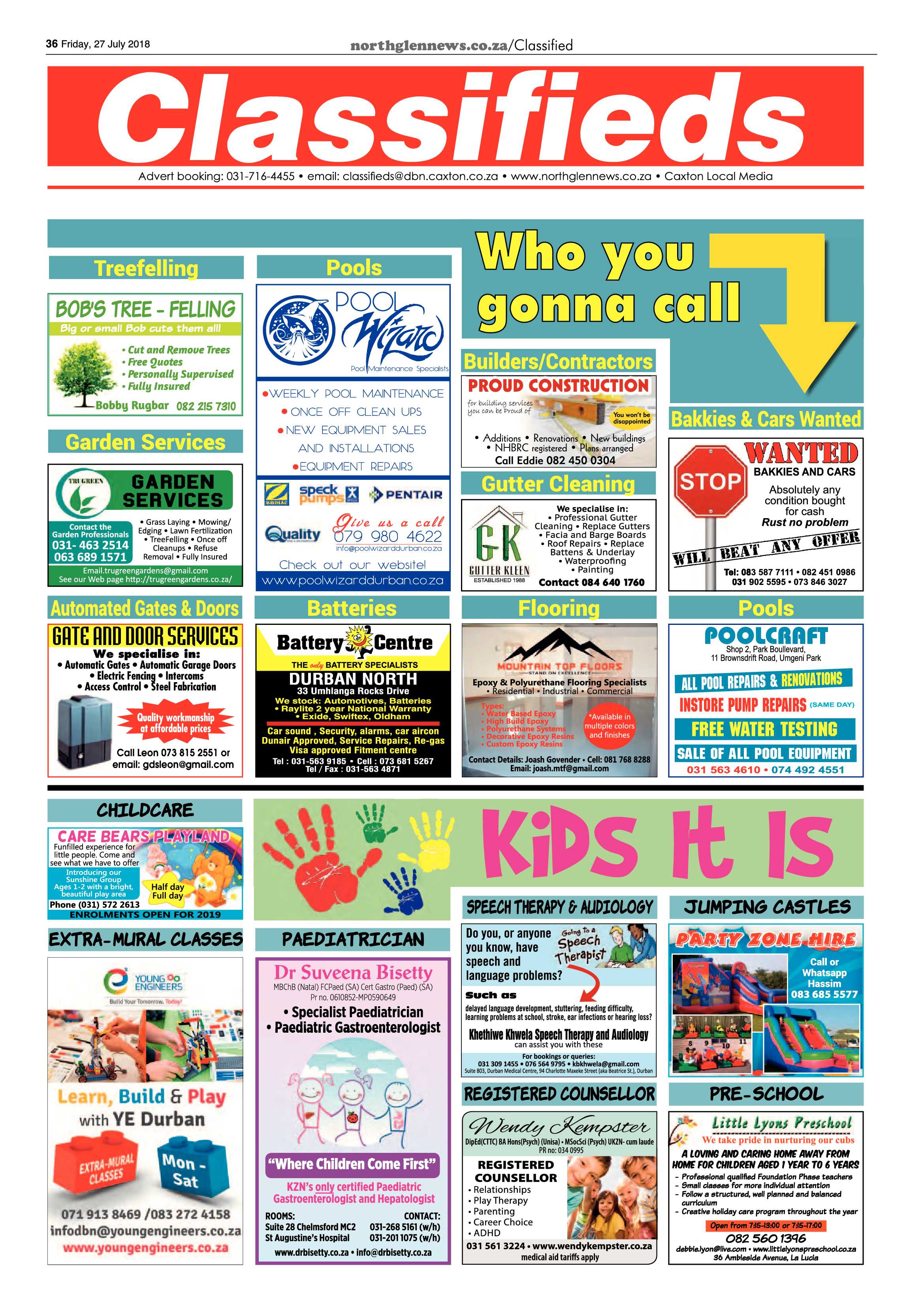 Northglen News 27 July 2018 page 36