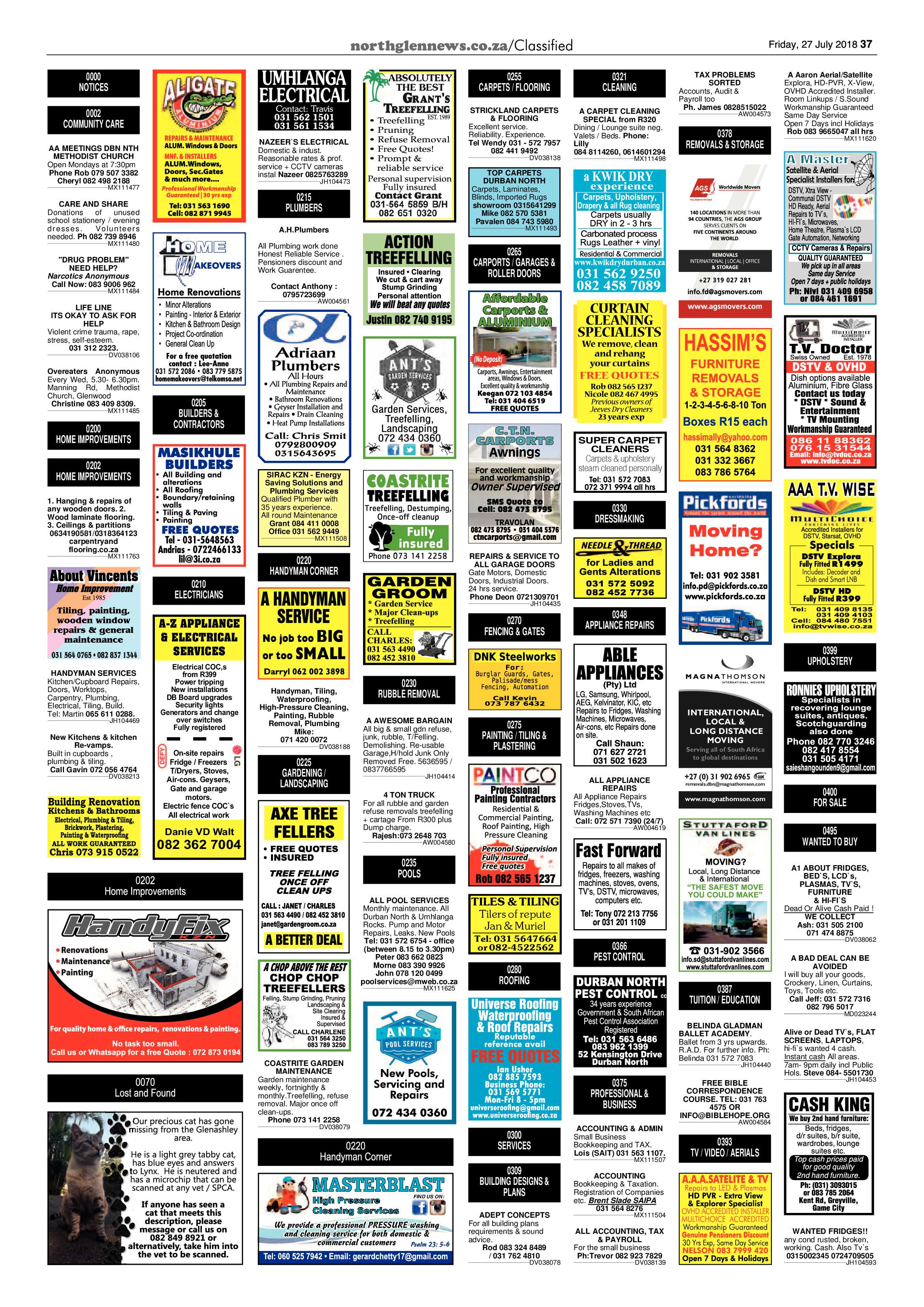 Northglen News 27 July 2018 page 37