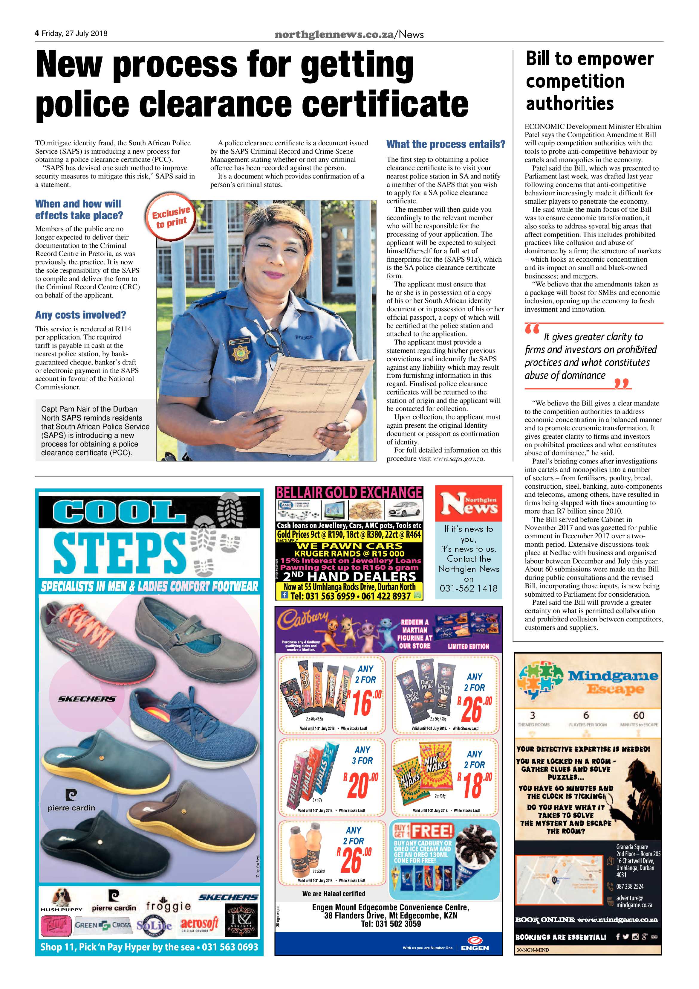 Northglen News 27 July 2018 page 4