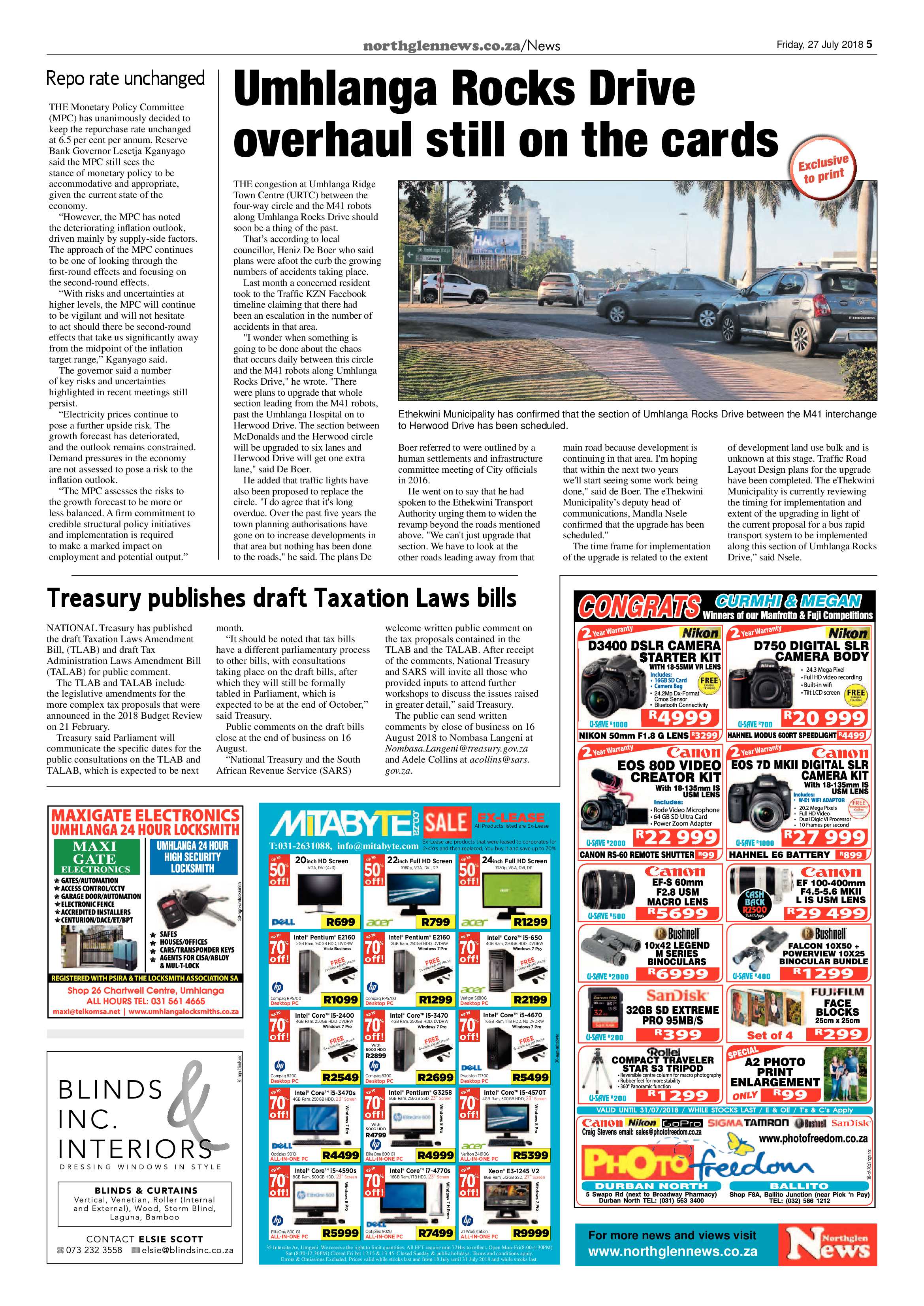 Northglen News 27 July 2018 page 5