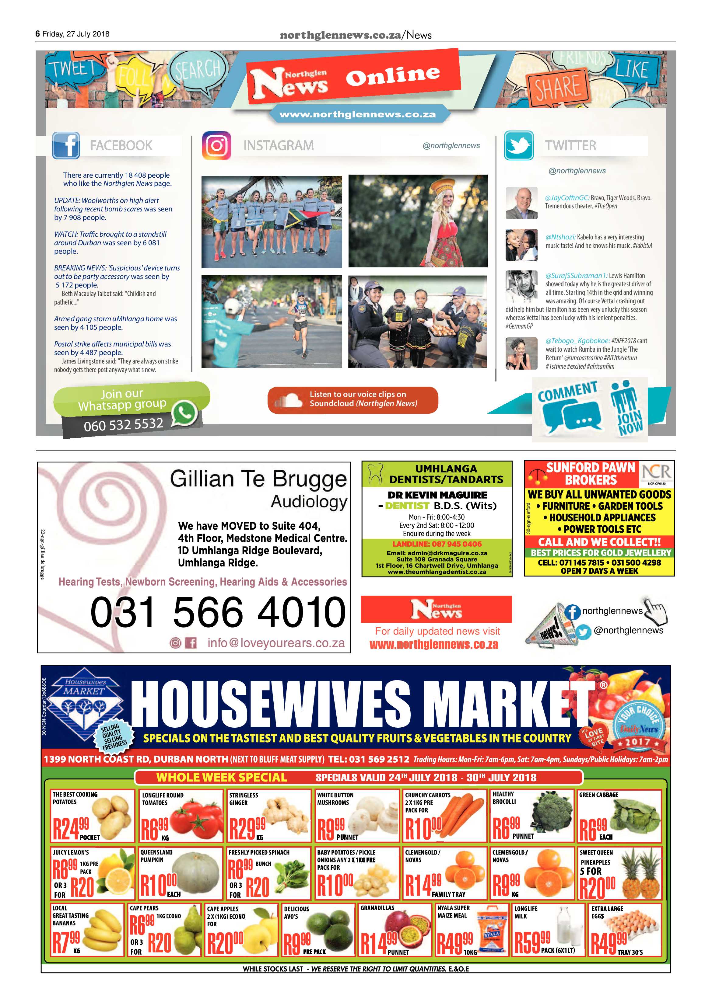 Northglen News 27 July 2018 page 6