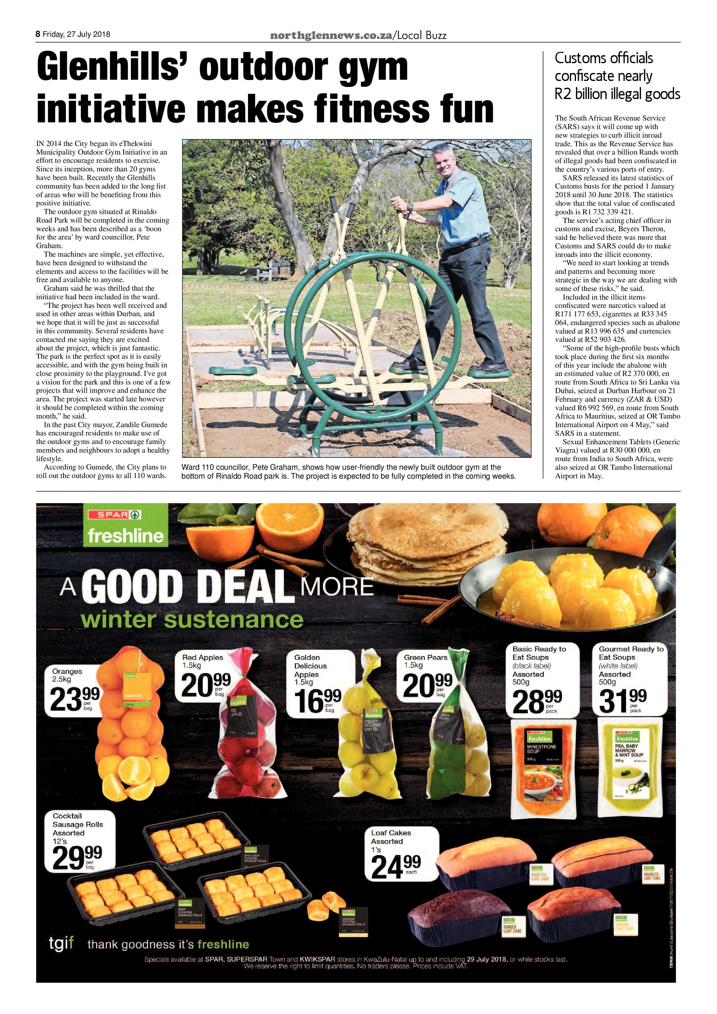 Northglen News 27 July 2018 page 8