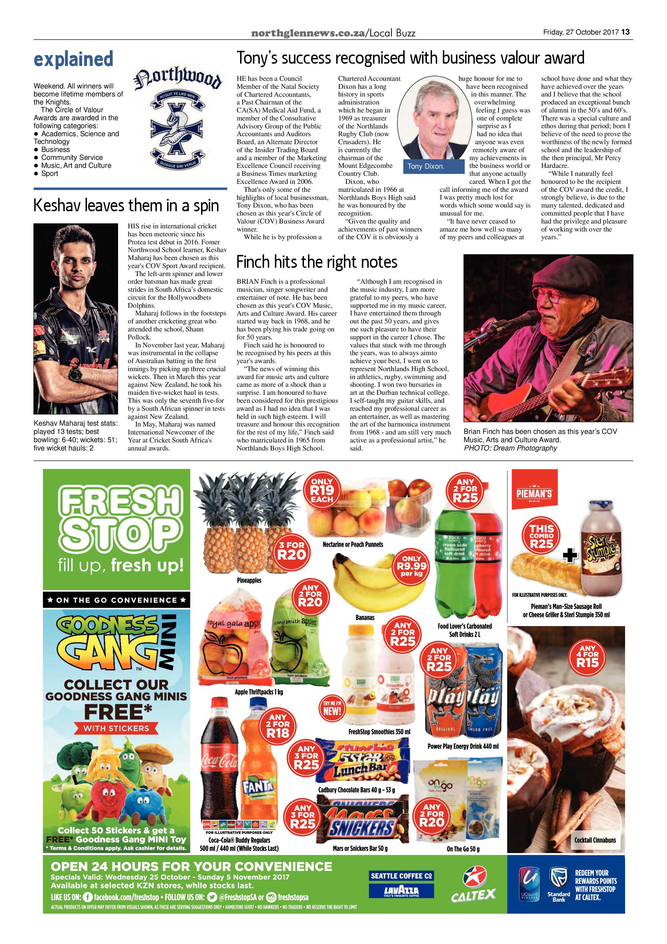 Northglen News 27 October 2017 page 13