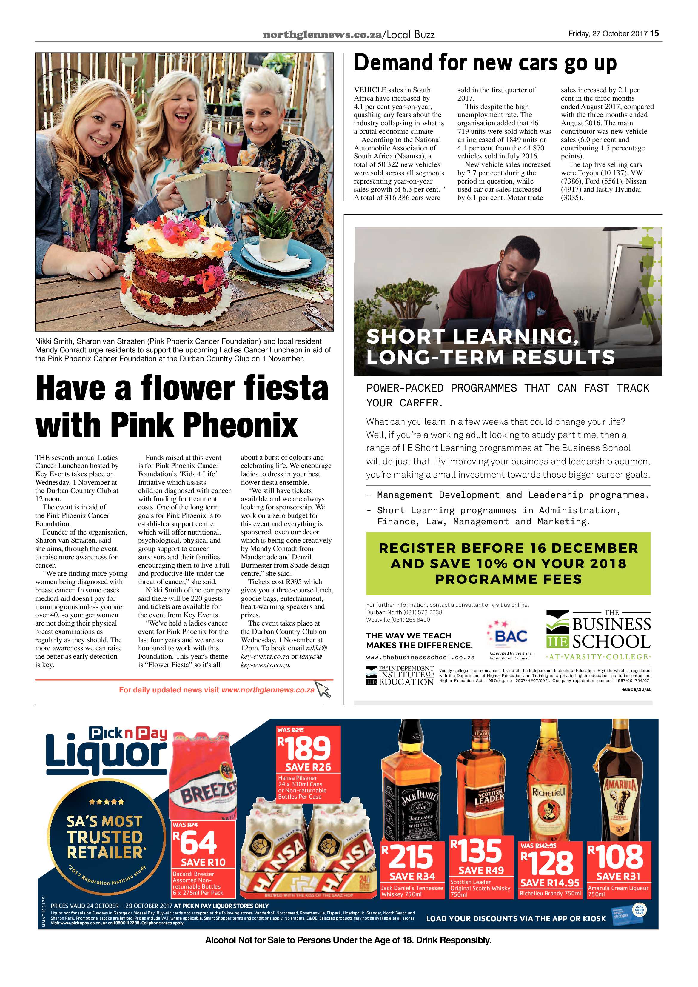 Northglen News 27 October 2017 page 15