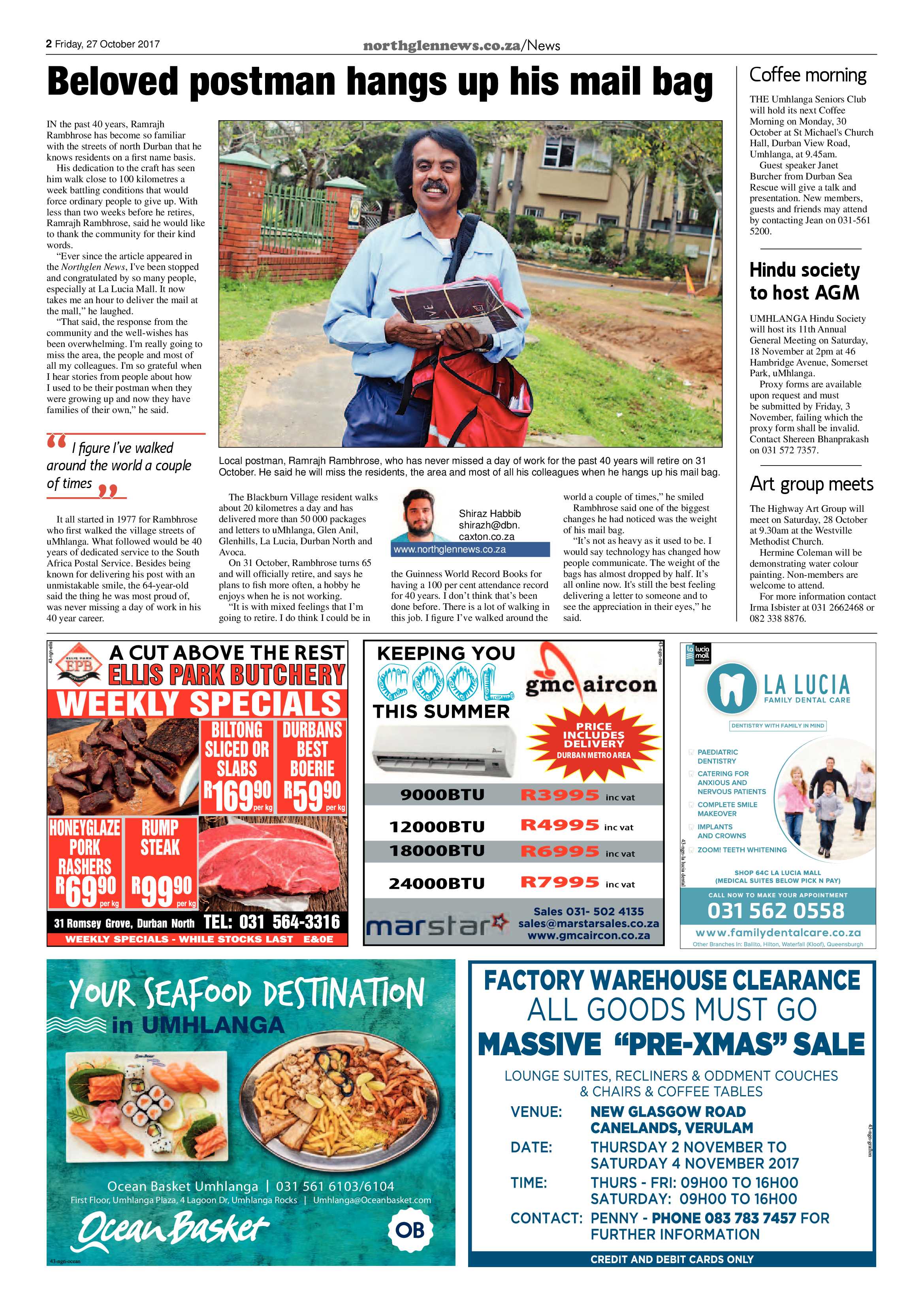 Northglen News 27 October 2017 page 2