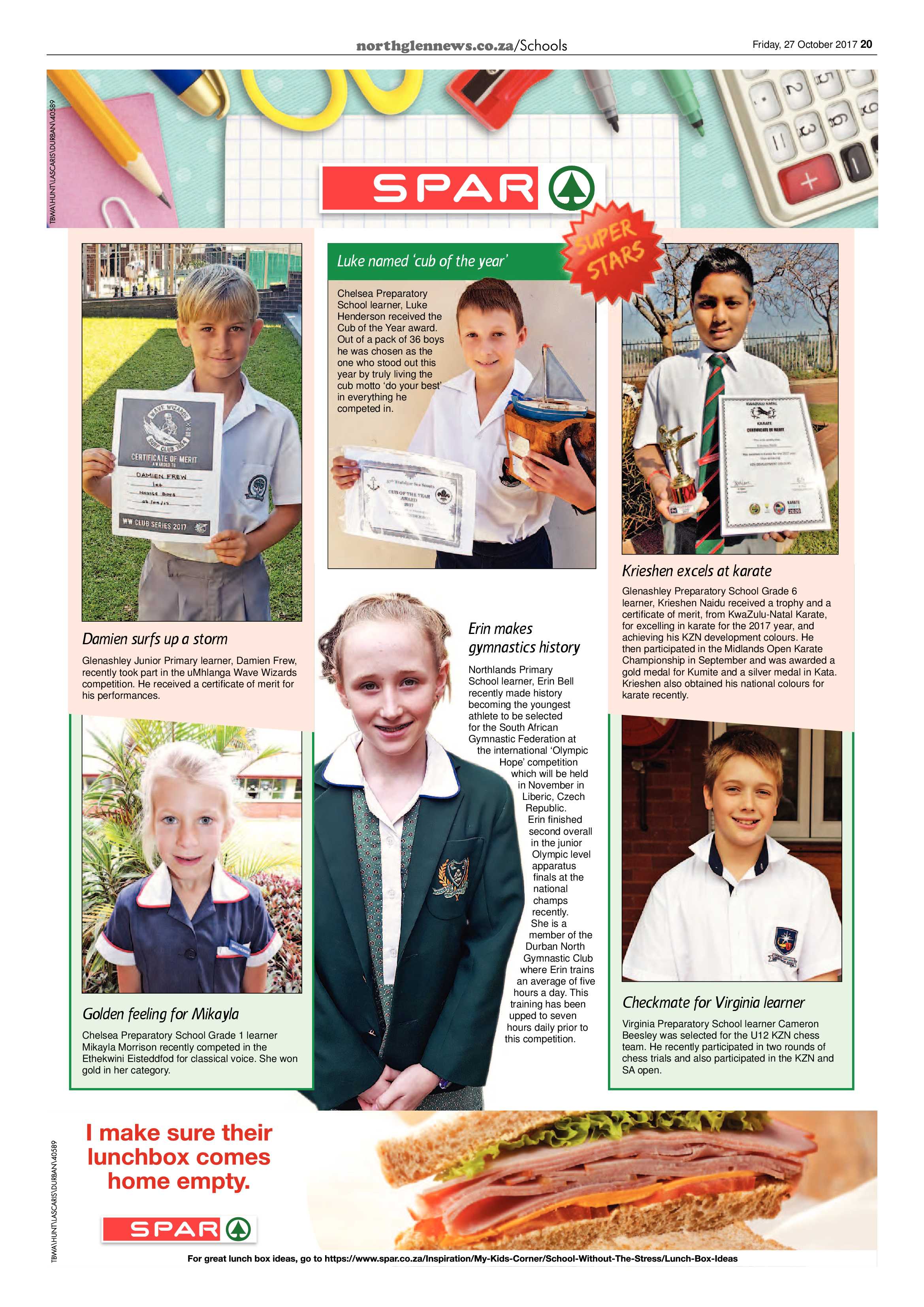 Northglen News 27 October 2017 page 20