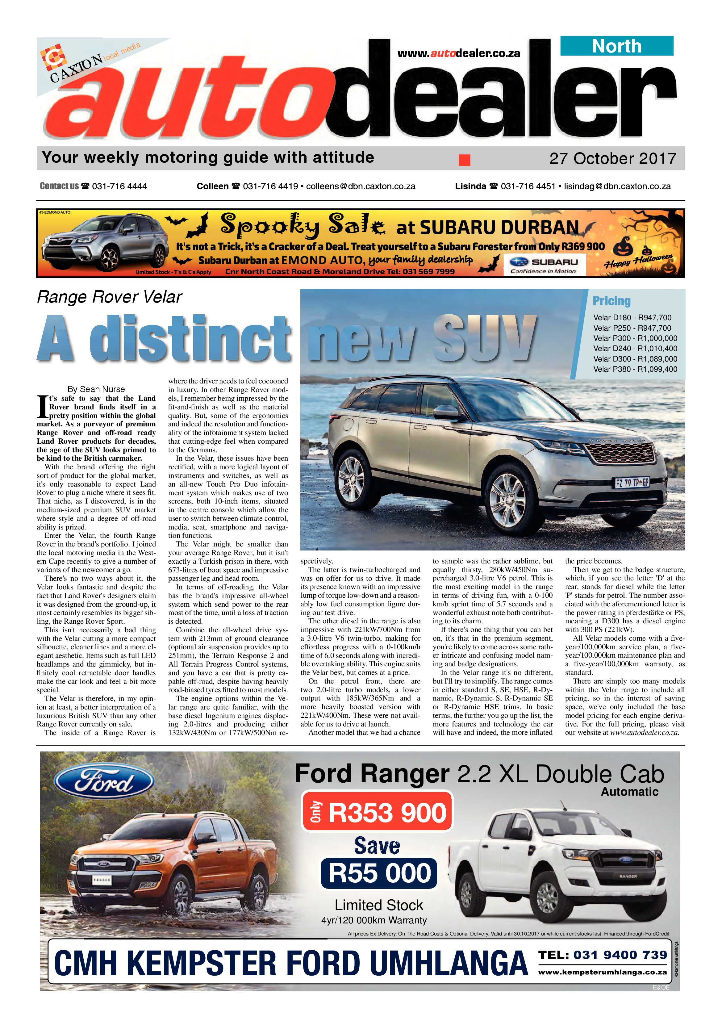 Northglen News 27 October 2017 page 21