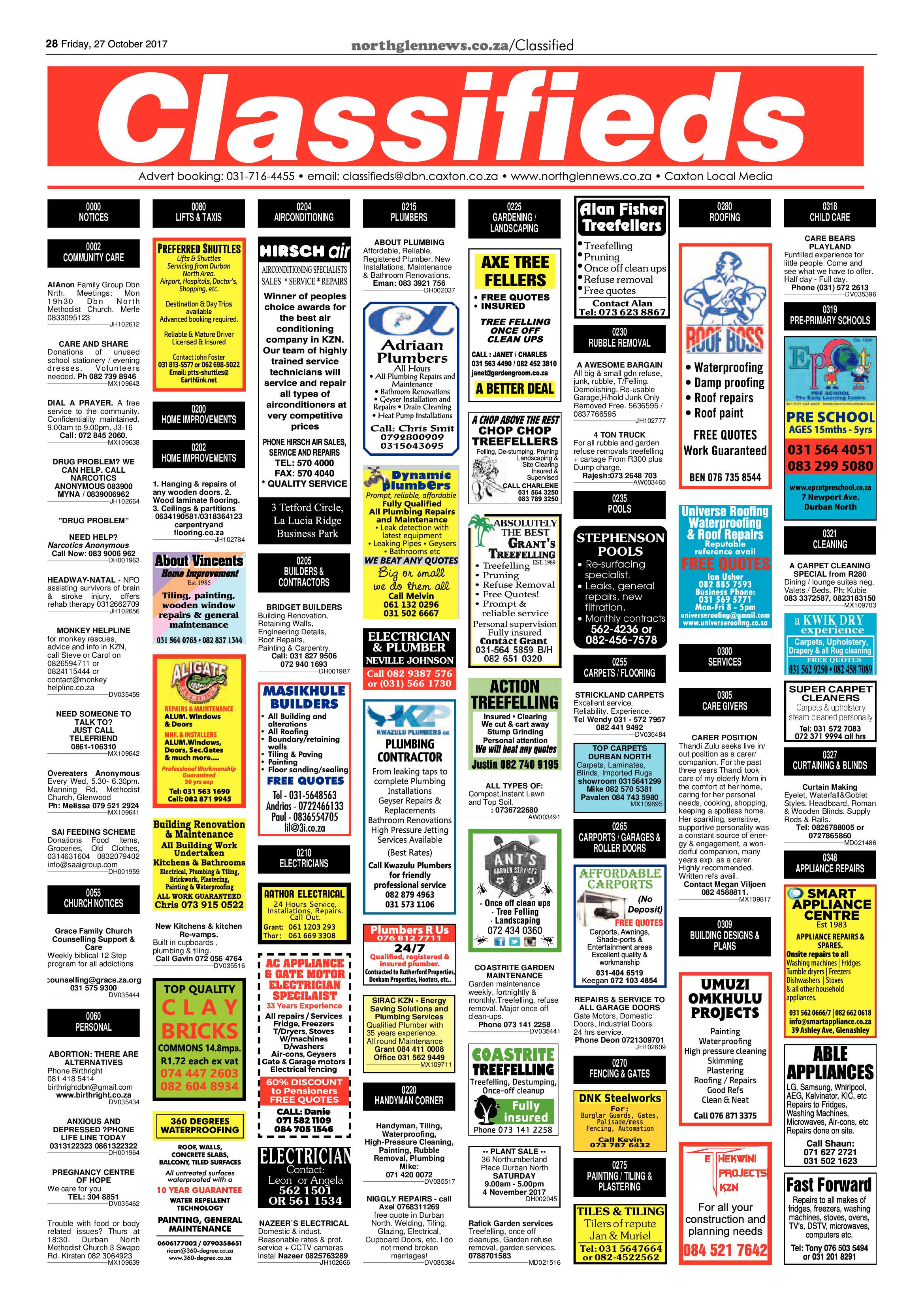 Northglen News 27 October 2017 page 28