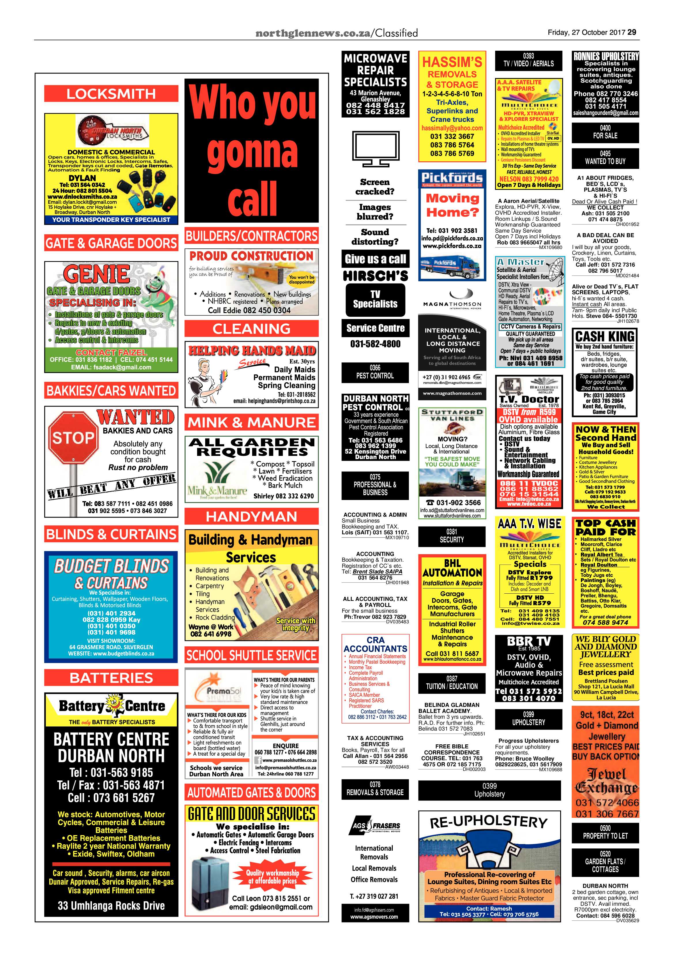 Northglen News 27 October 2017 page 29