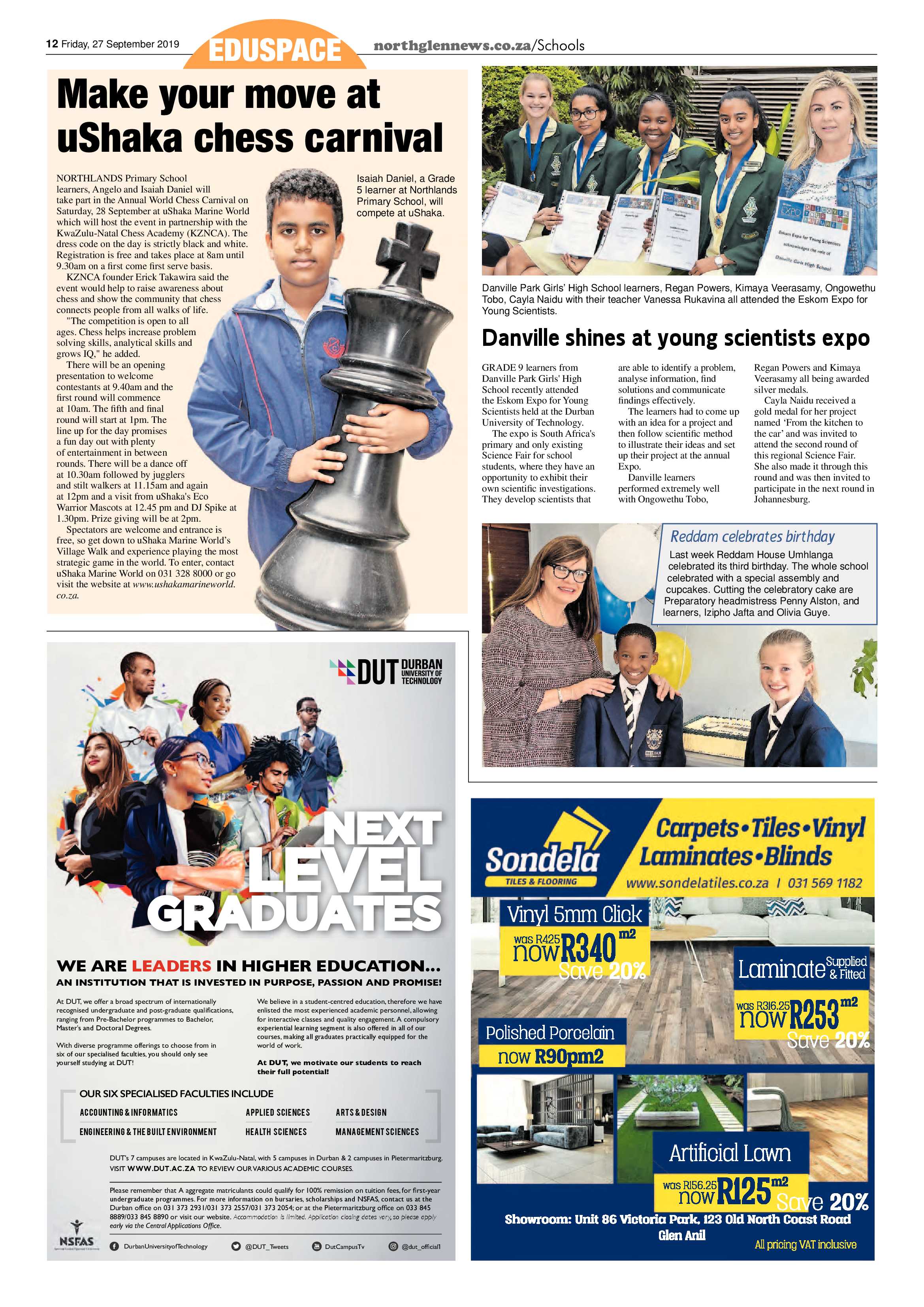 Northglen News 27 September 2019 page 12