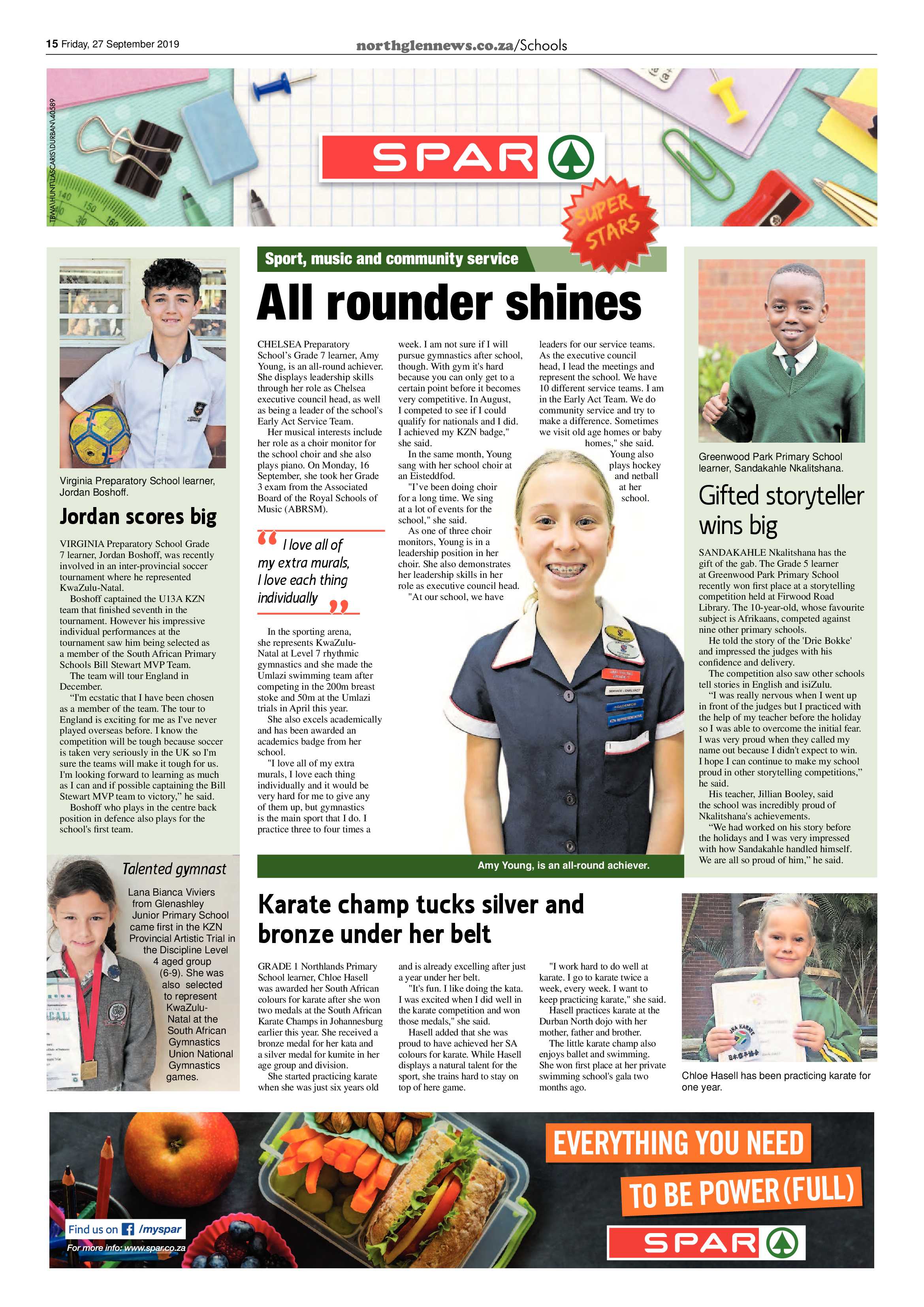 Northglen News 27 September 2019 page 15