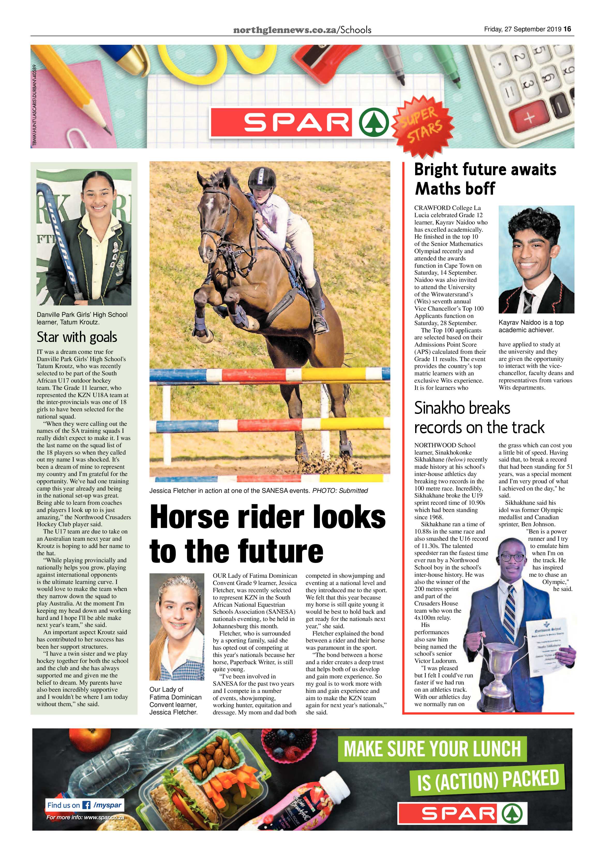 Northglen News 27 September 2019 page 16