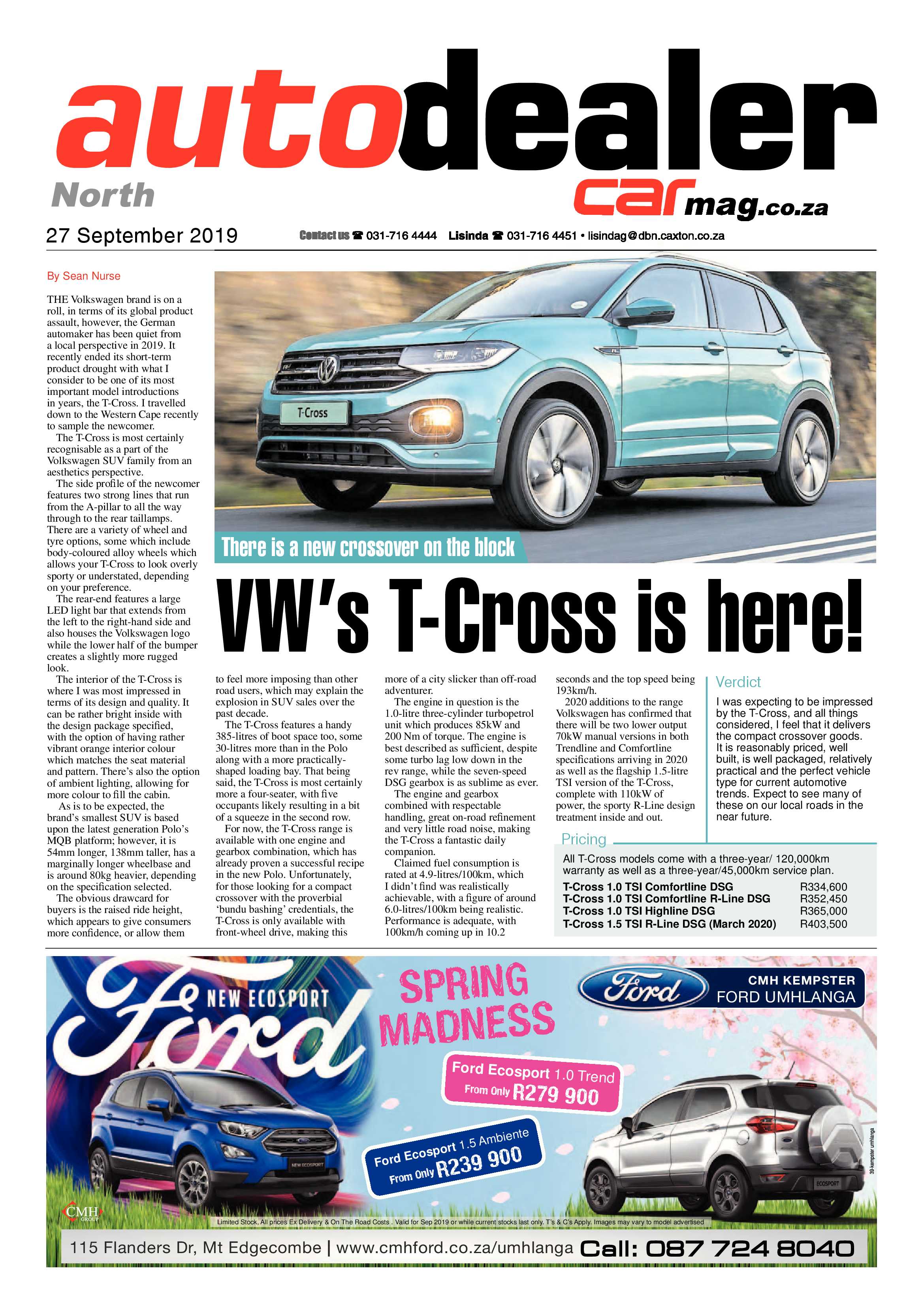 Northglen News 27 September 2019 page 19