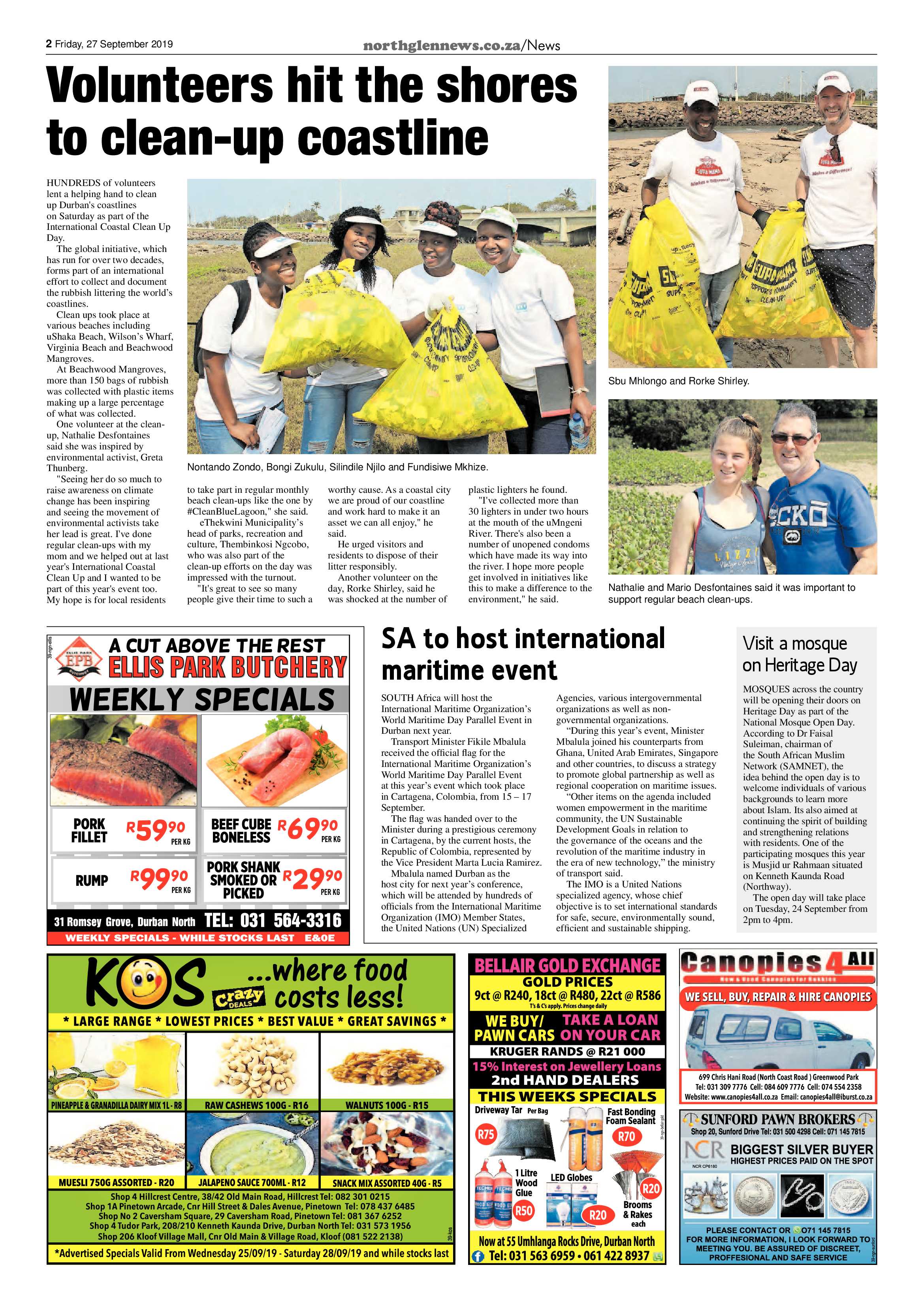 Northglen News 27 September 2019 page 2