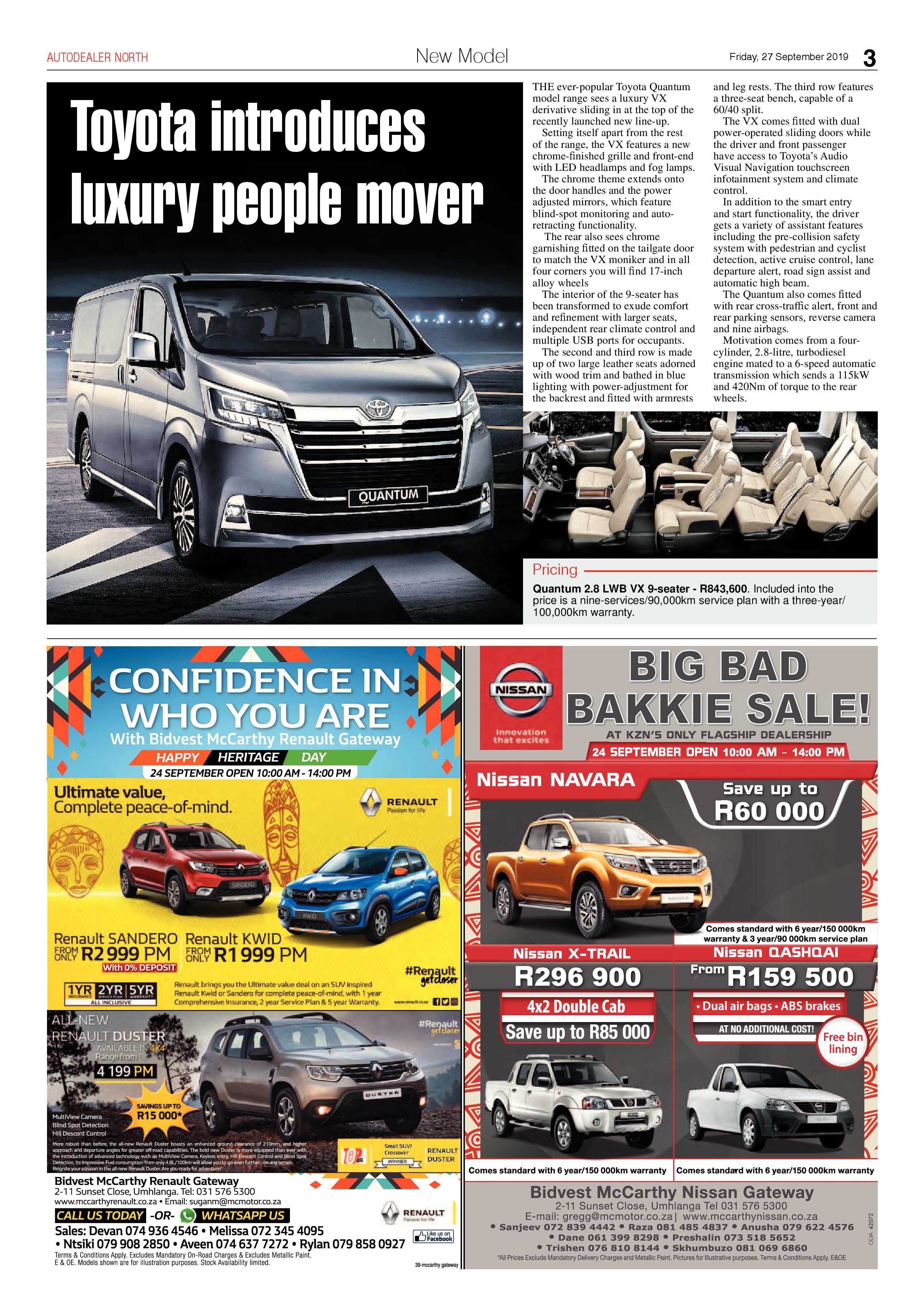 Northglen News 27 September 2019 page 21