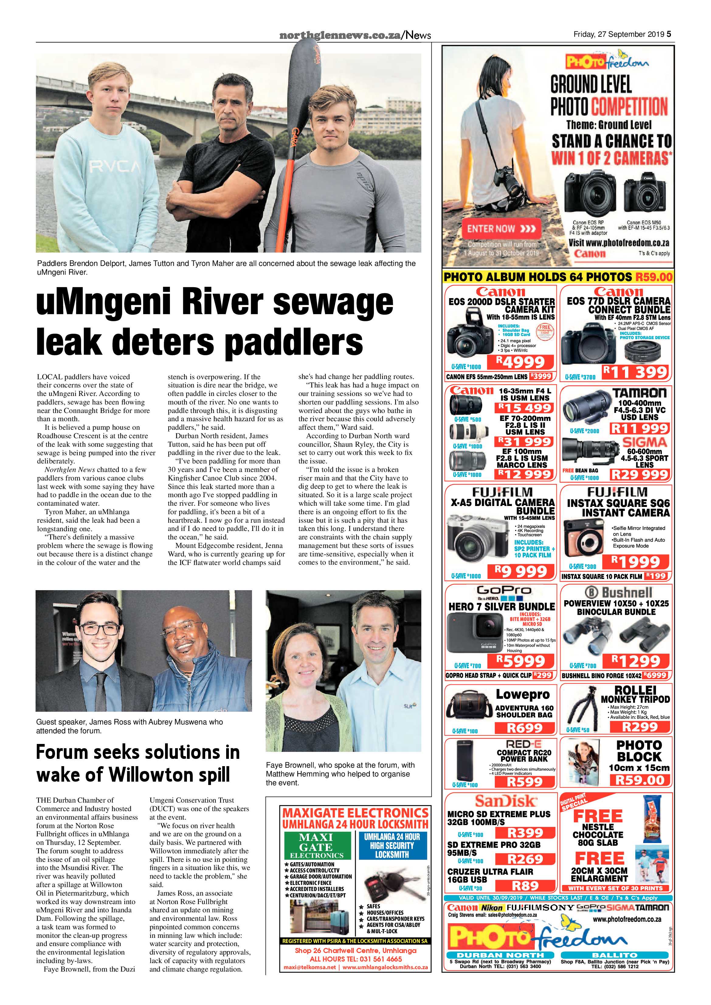 Northglen News 27 September 2019 page 5