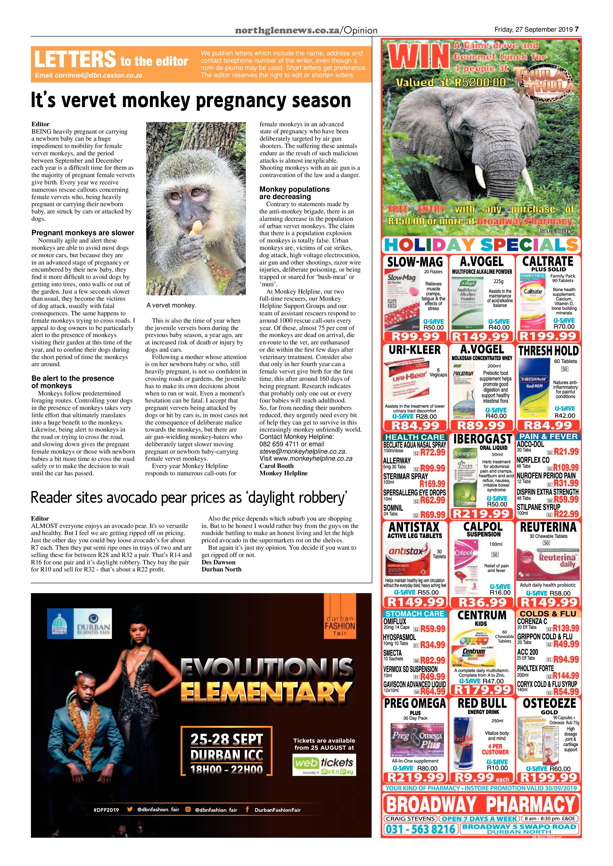 Northglen News 27 September 2019 page 7