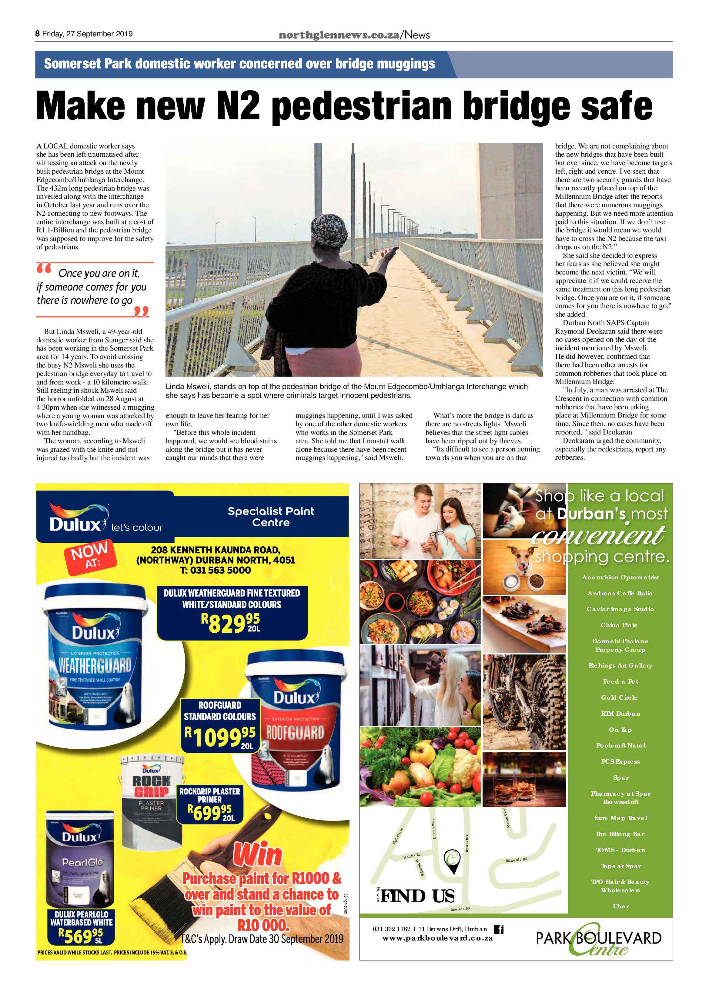 Northglen News 27 September 2019 page 8