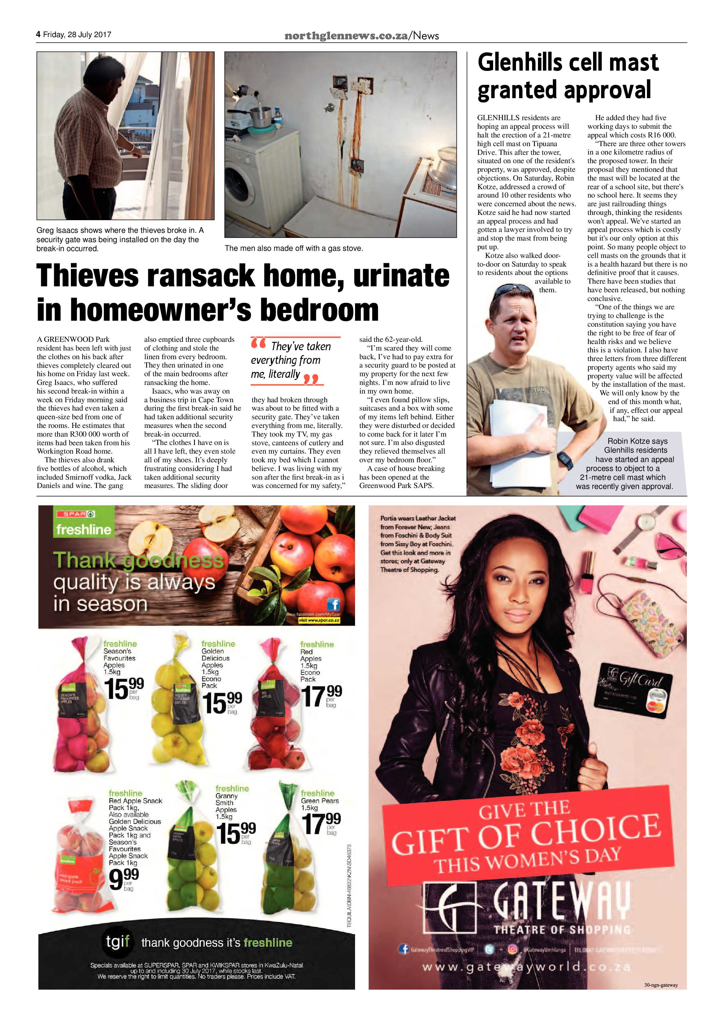 Northglen News 28 July 2017 page 4