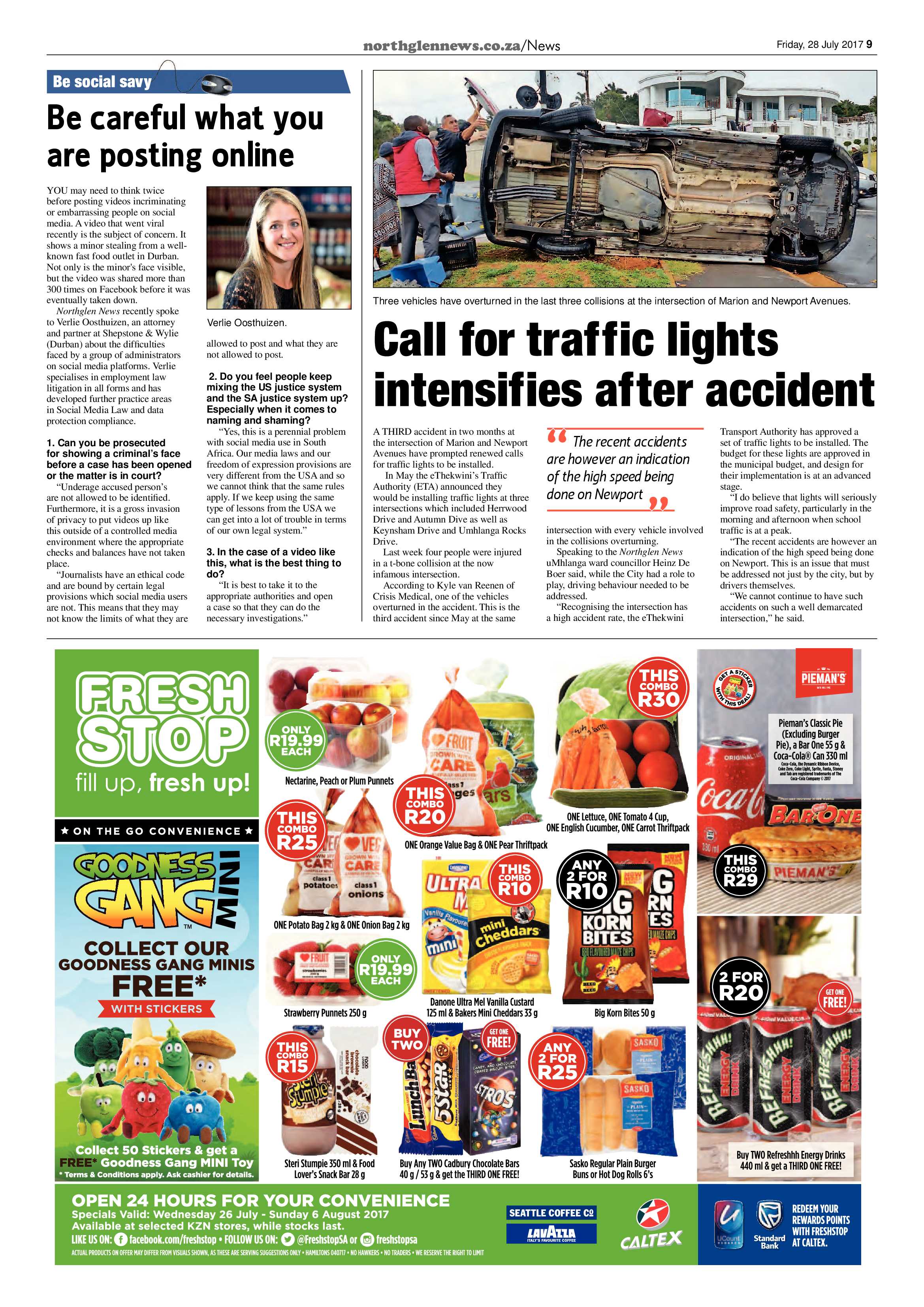 Northglen News 28 July 2017 page 9