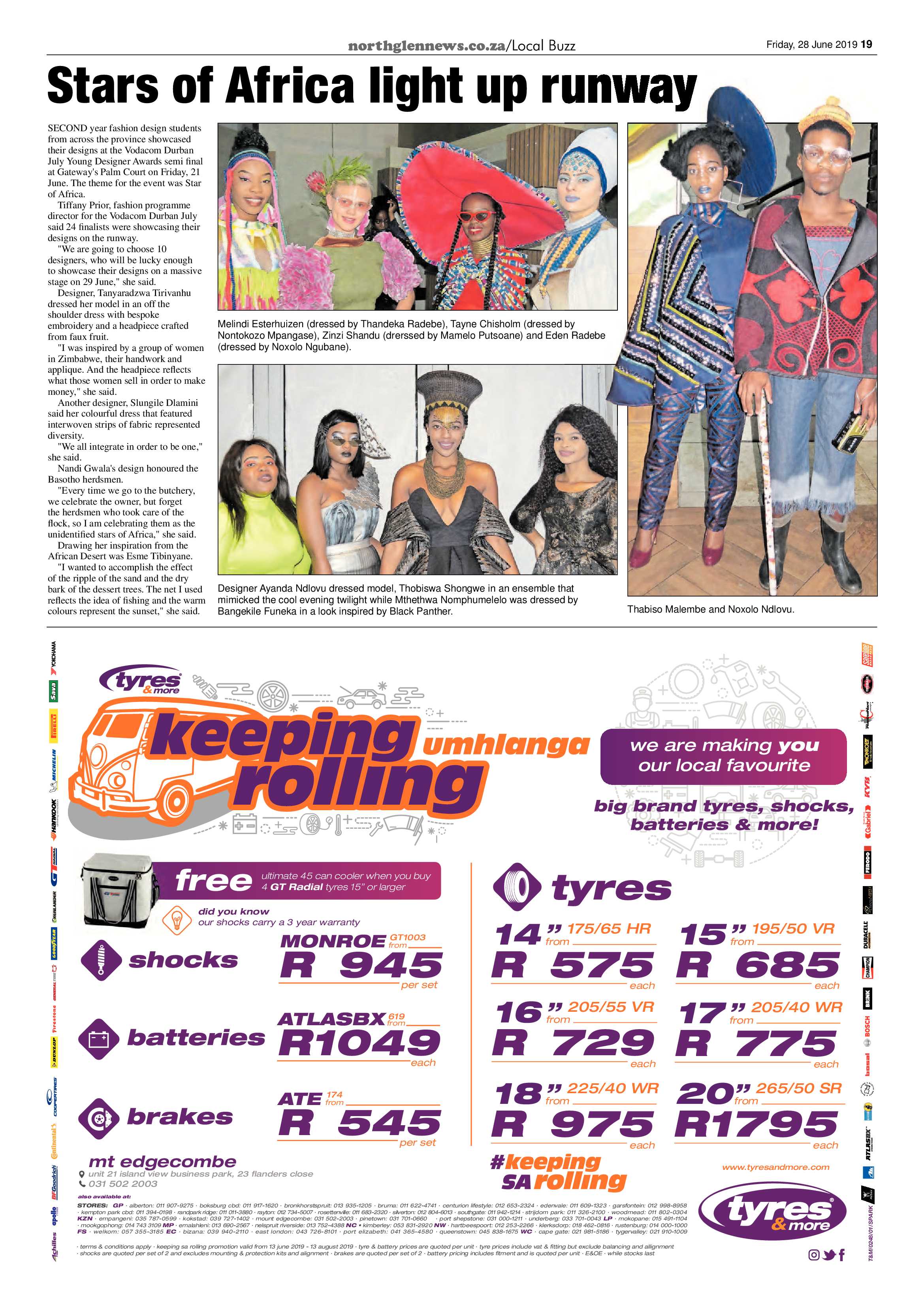 Northglen News 28 June 2019 page 19