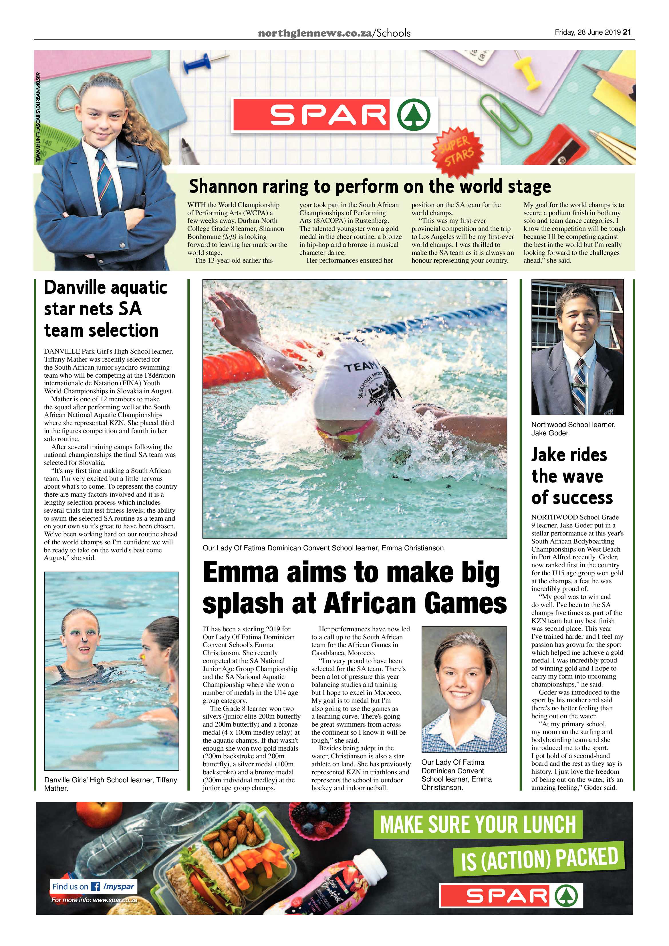 Northglen News 28 June 2019 page 21