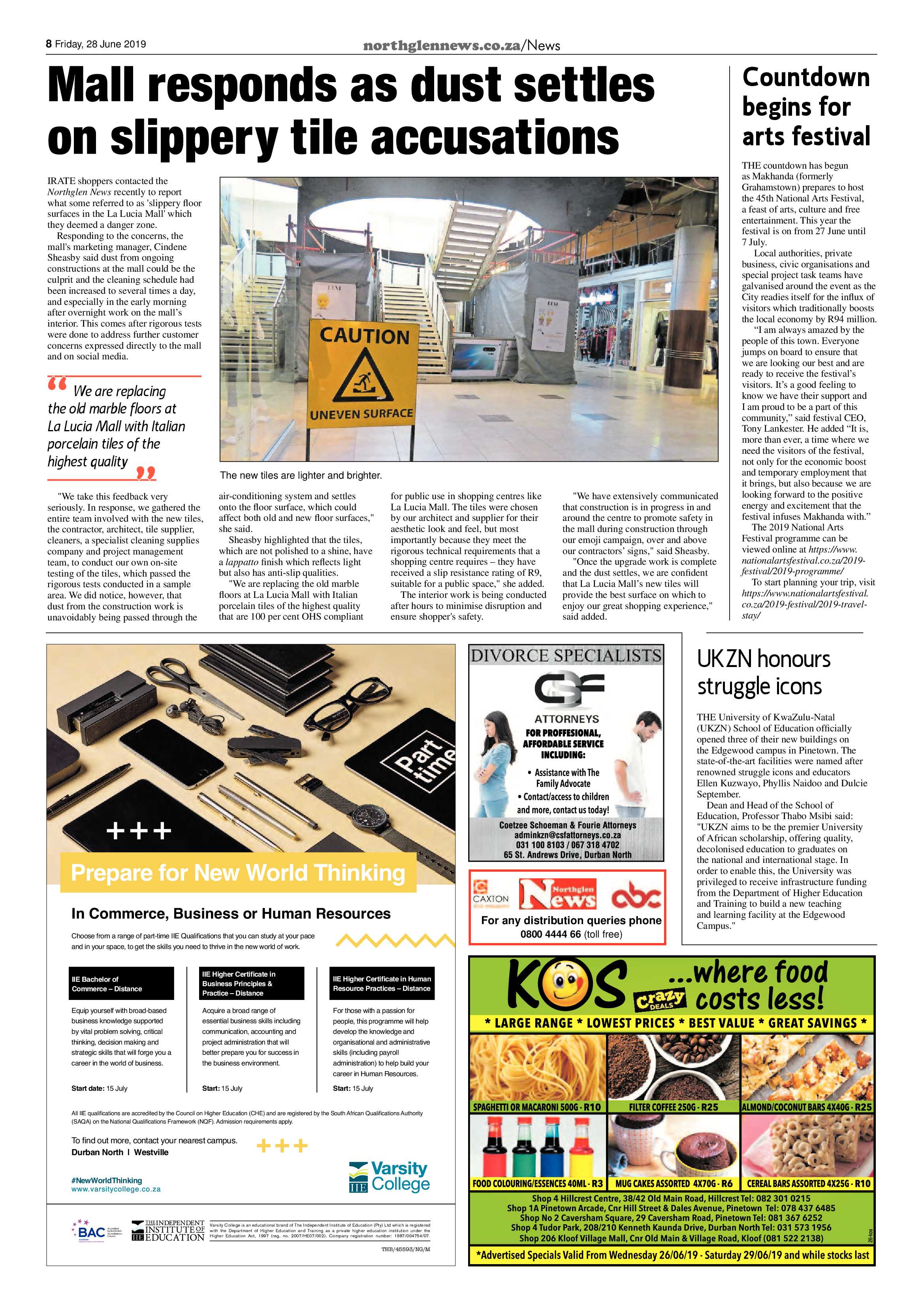 Northglen News 28 June 2019 page 8