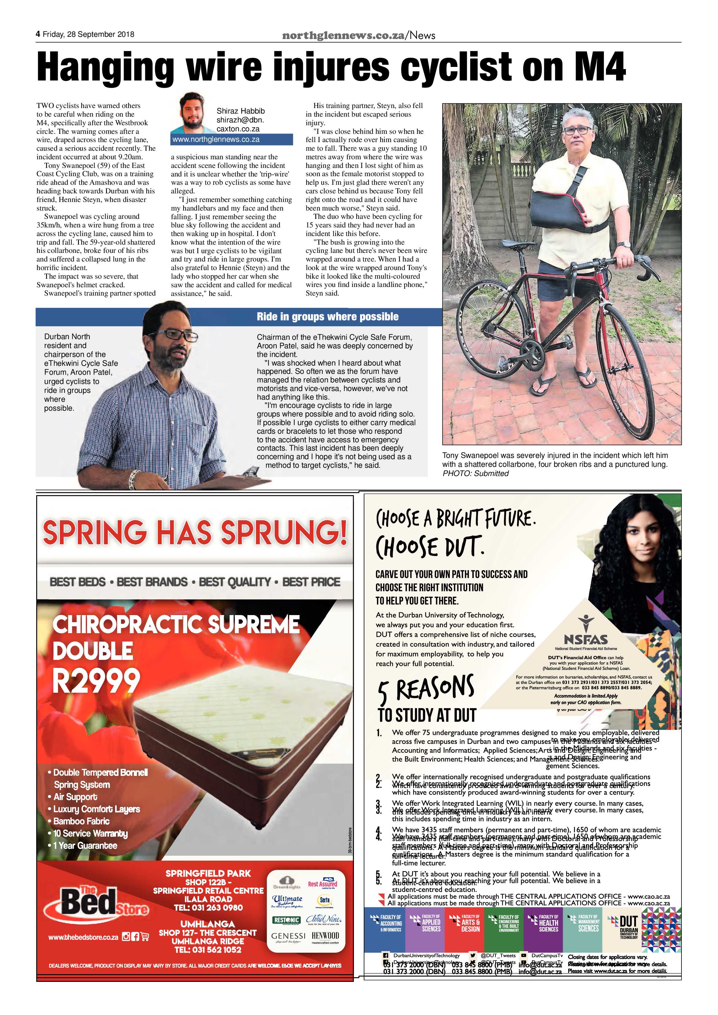 Northglen News 28 September 2018 page 4