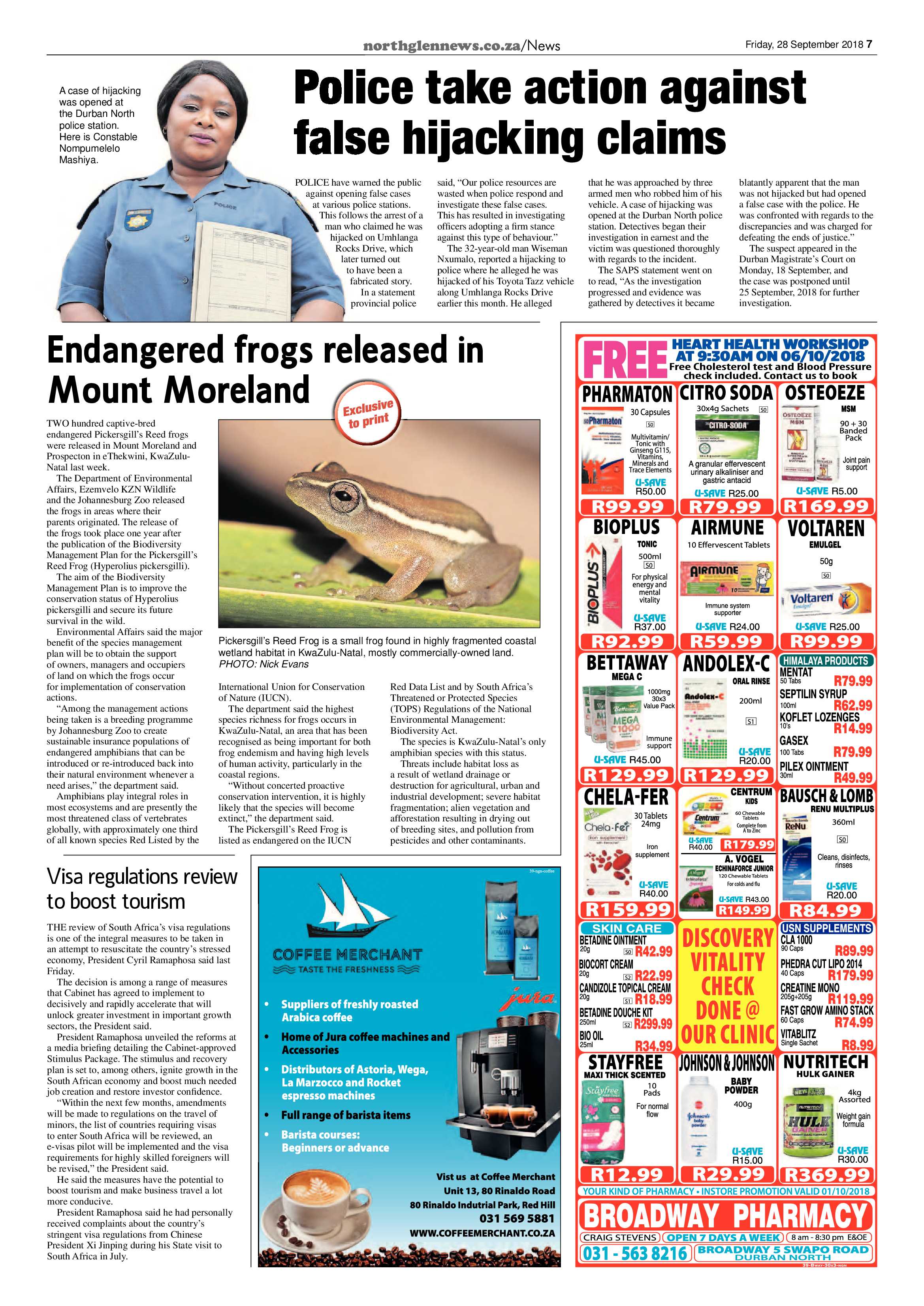 Northglen News 28 September 2018 page 7