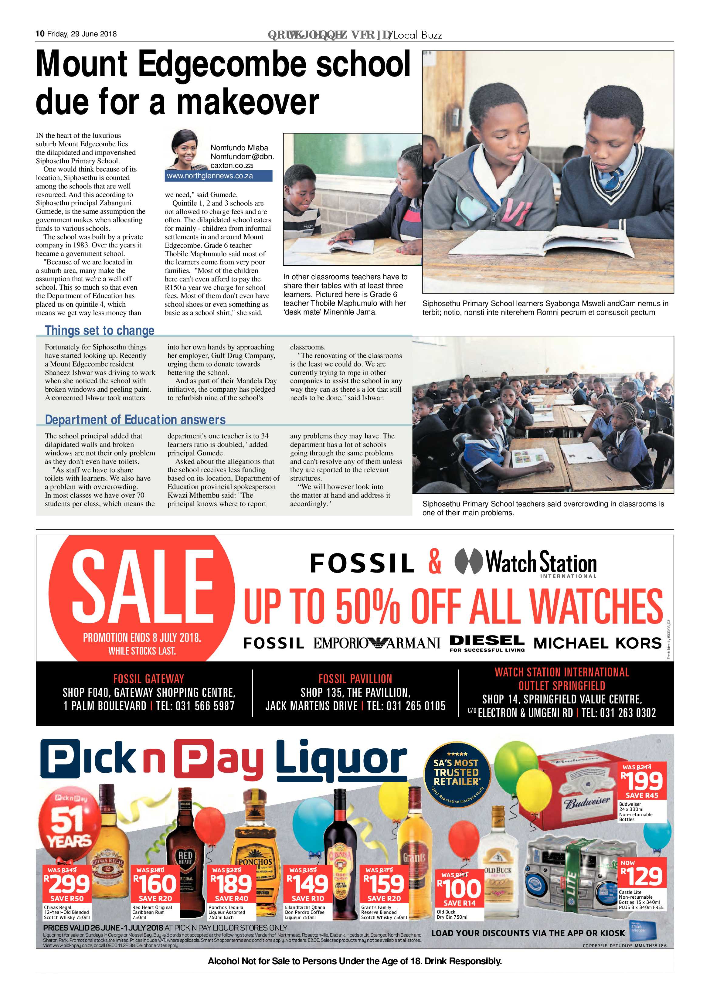 Northglen News 29 June 2018 page 10