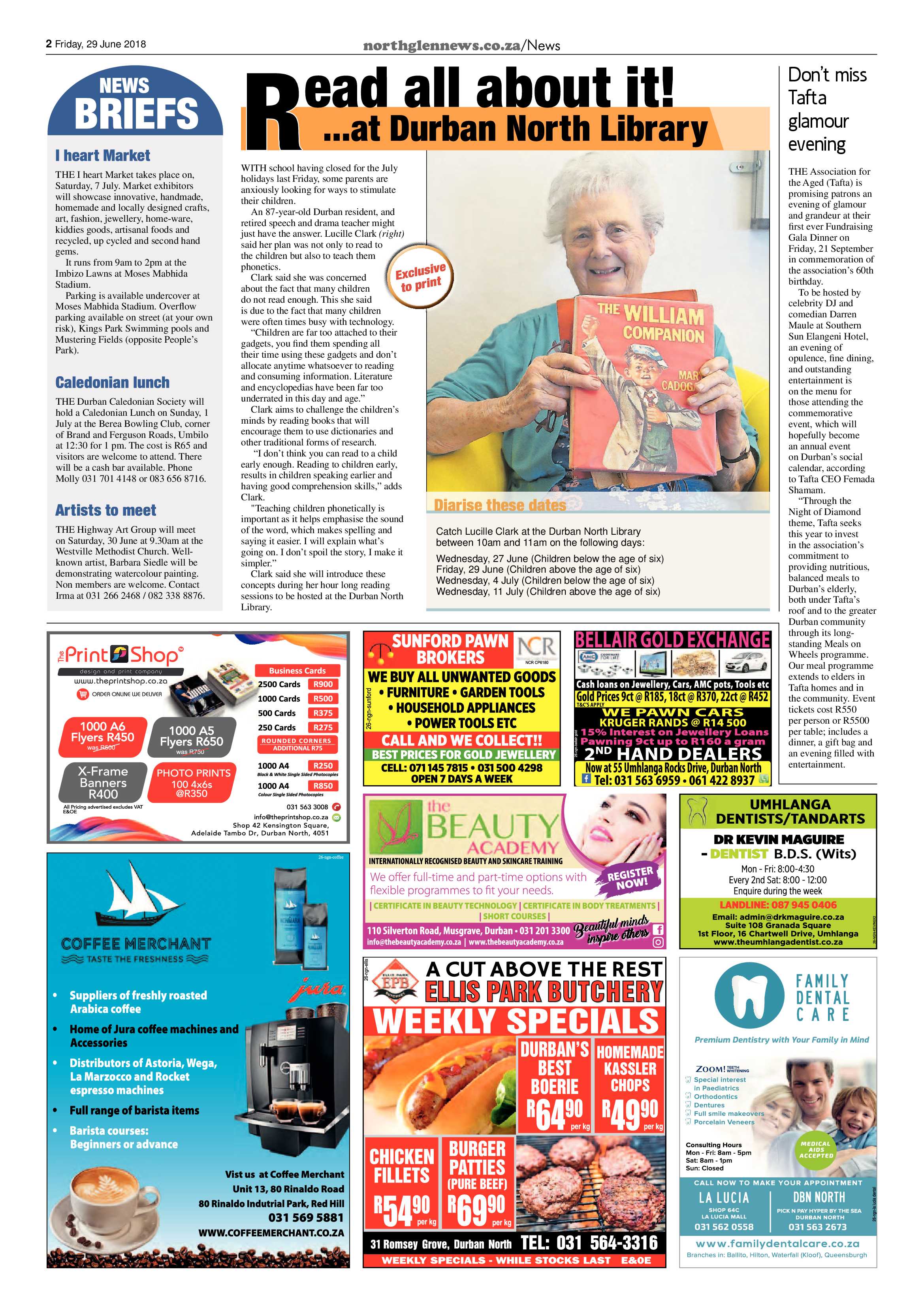 Northglen News 29 June 2018 page 2