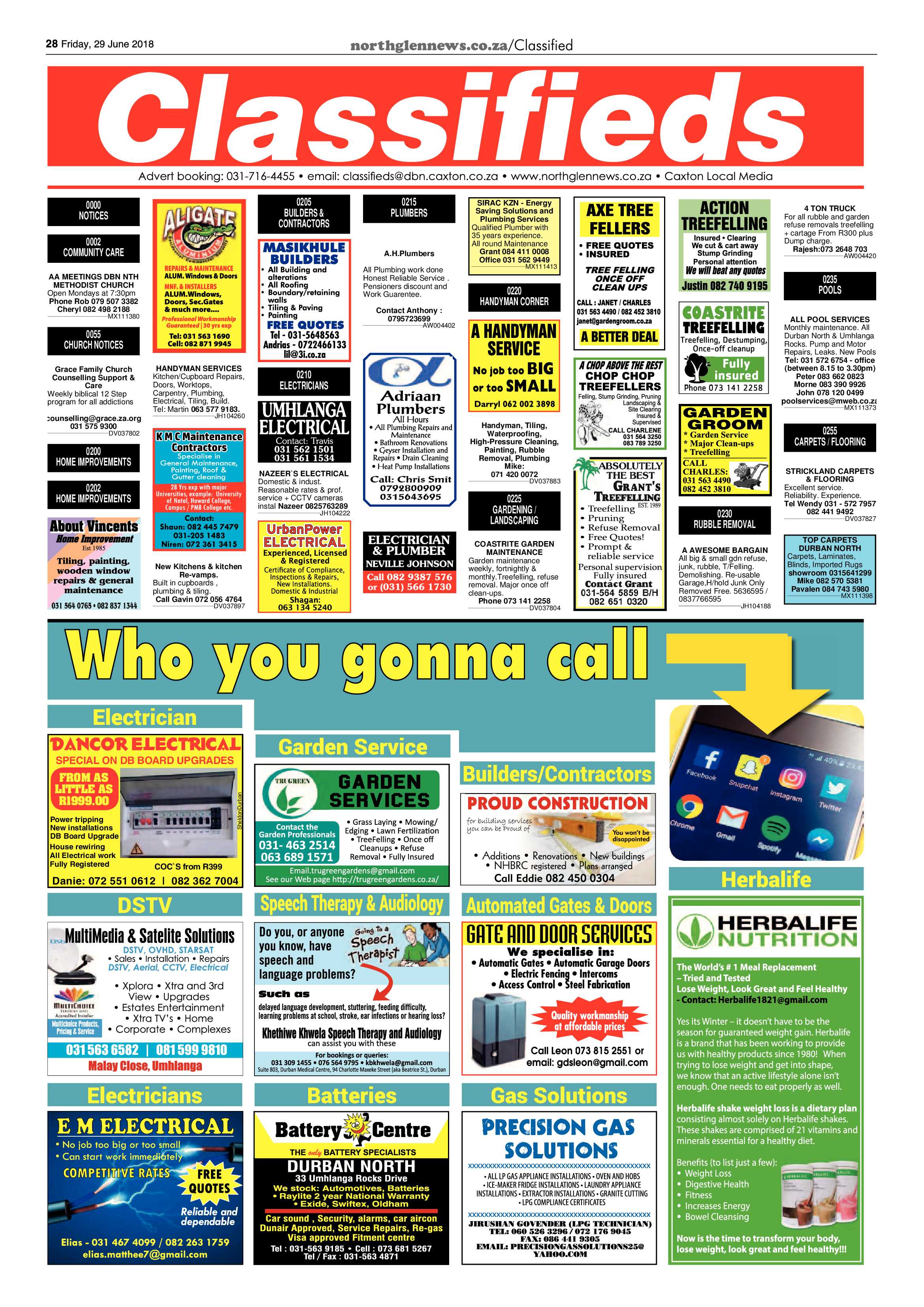 Northglen News 29 June 2018 page 28