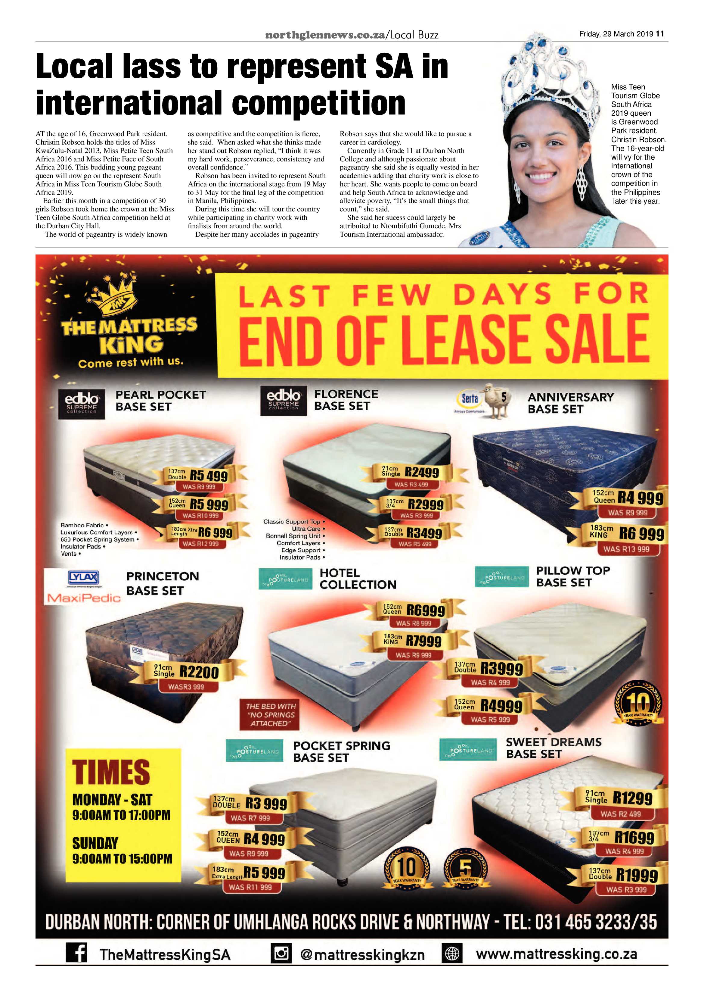 Northglen News 29 March 2019 page 11