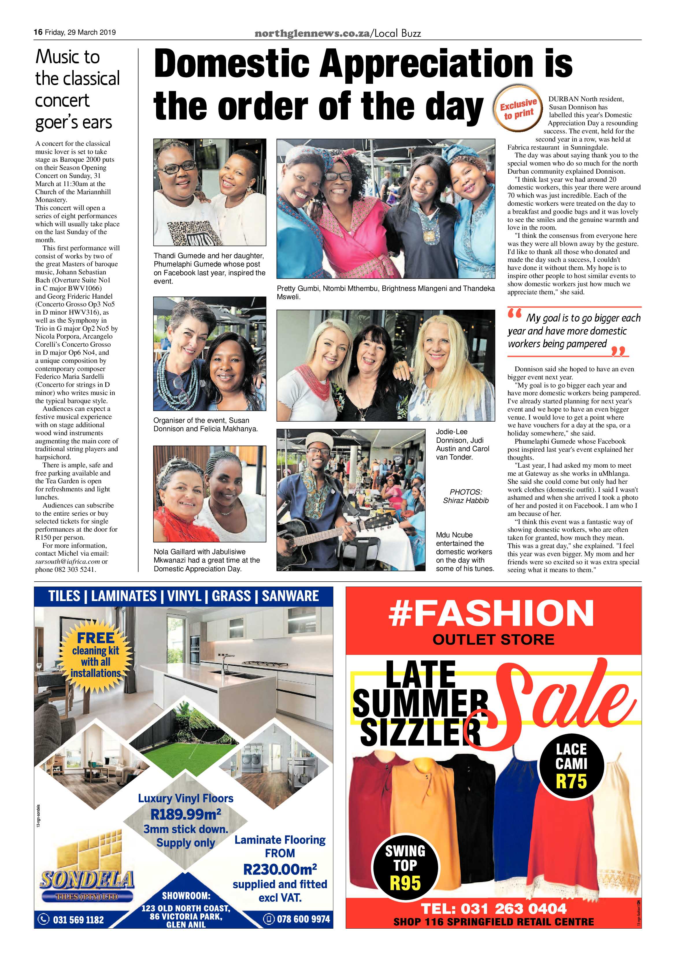Northglen News 29 March 2019 page 16